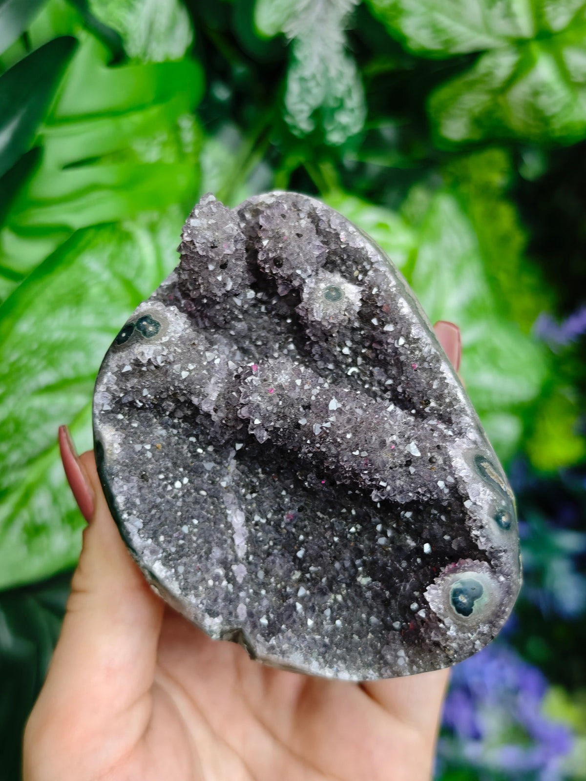 Stalactite Black Amethyst Cathedral