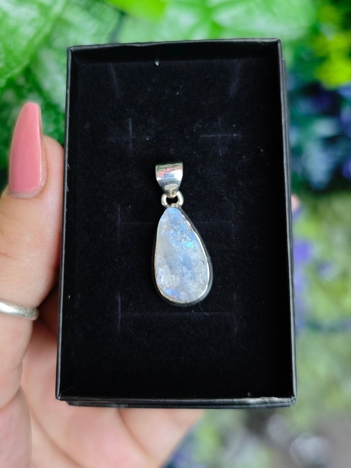 Moonstone Sterling Silver Pendant