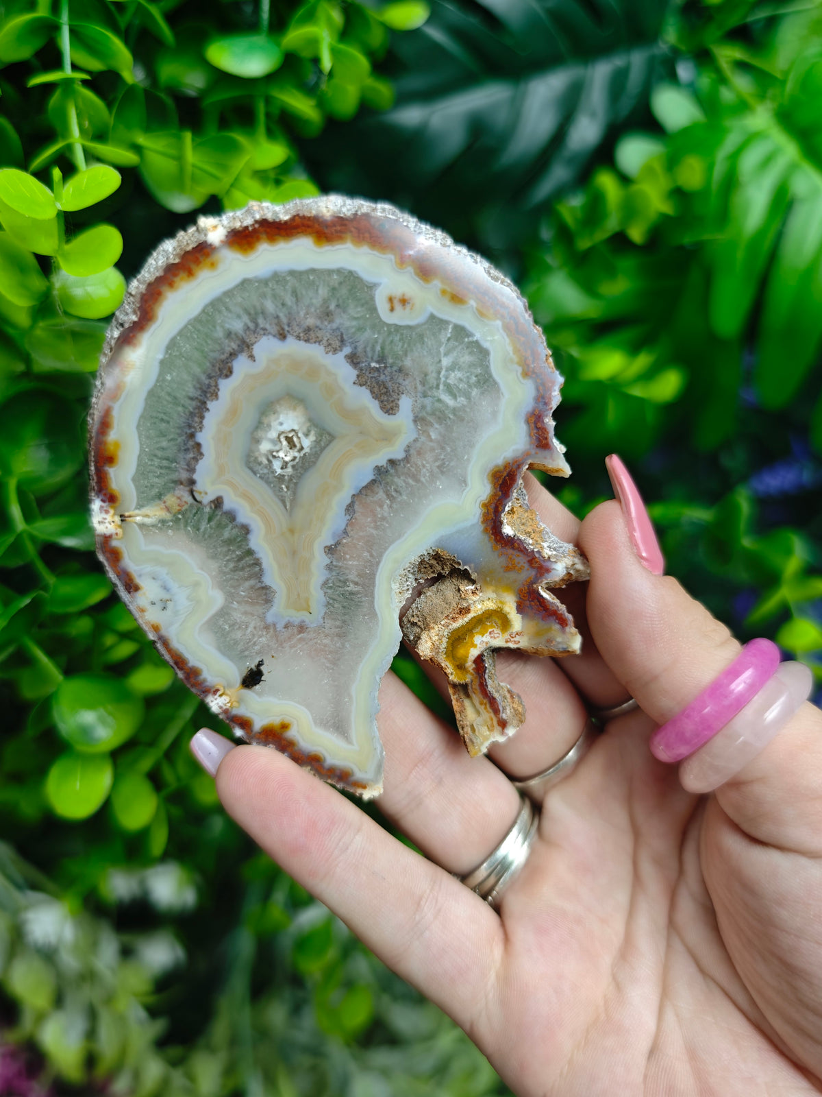 Brazilian Banded Agate Slab
