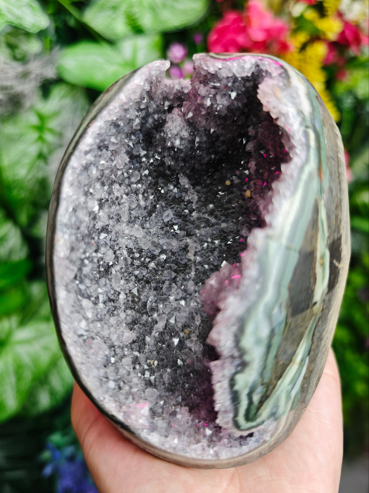 Dark Purple Amethyst Cathedral