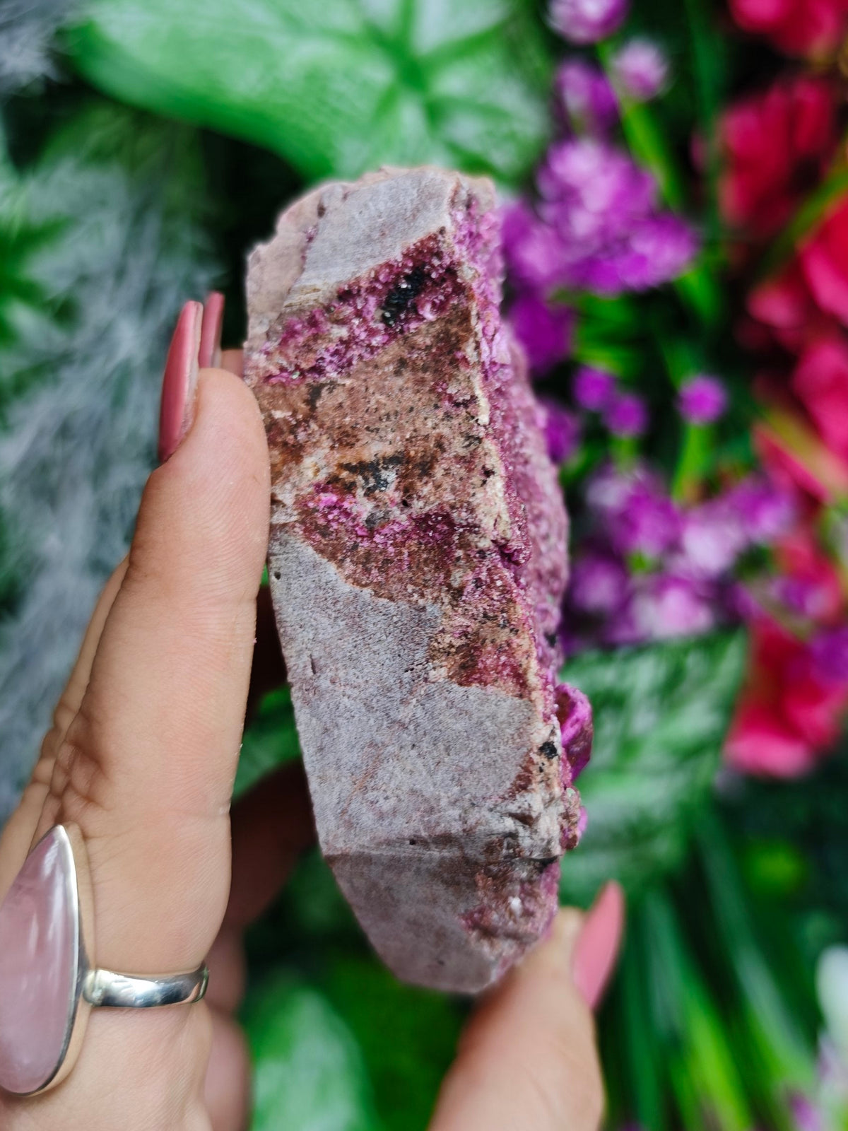 Cobalto Calcite Raw Stone