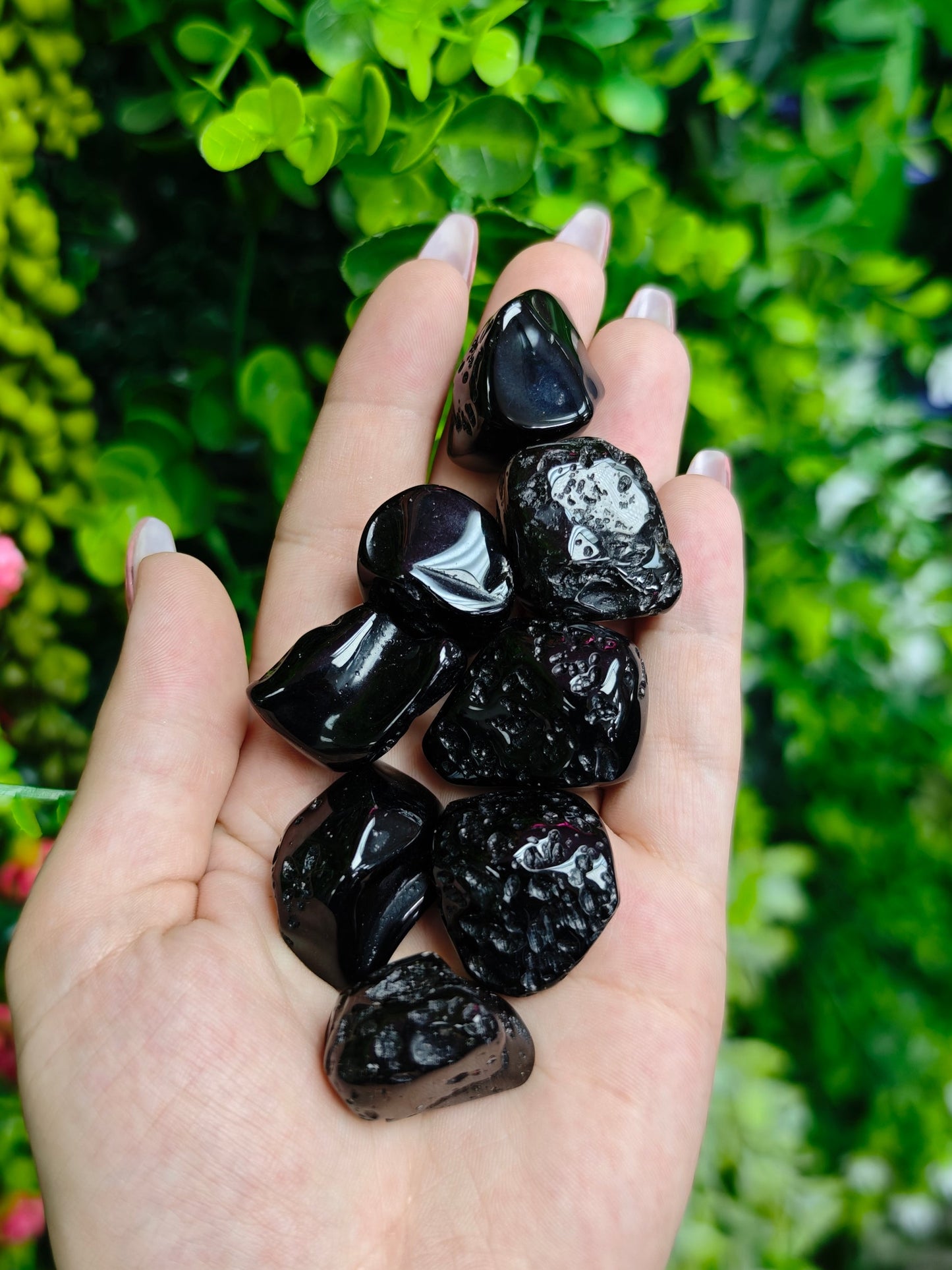 Tektite Tumbled Stone