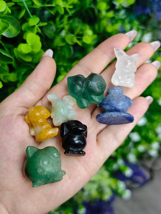 Mini Pokemon Carvings