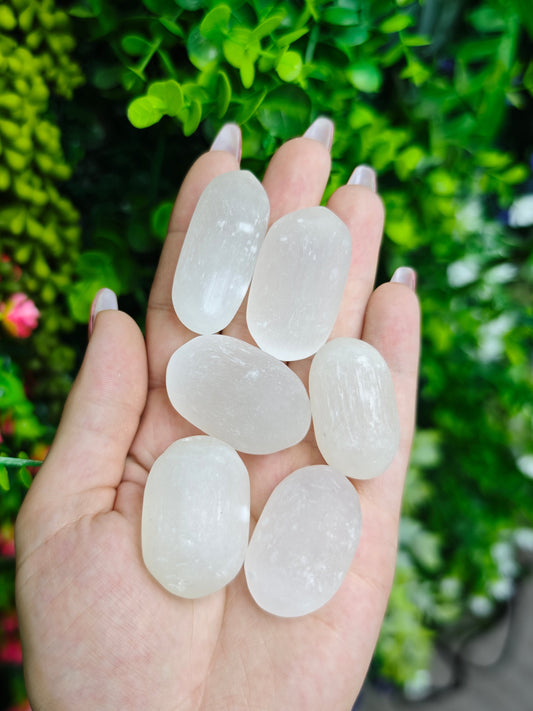 XL Selenite Tumbled Stone