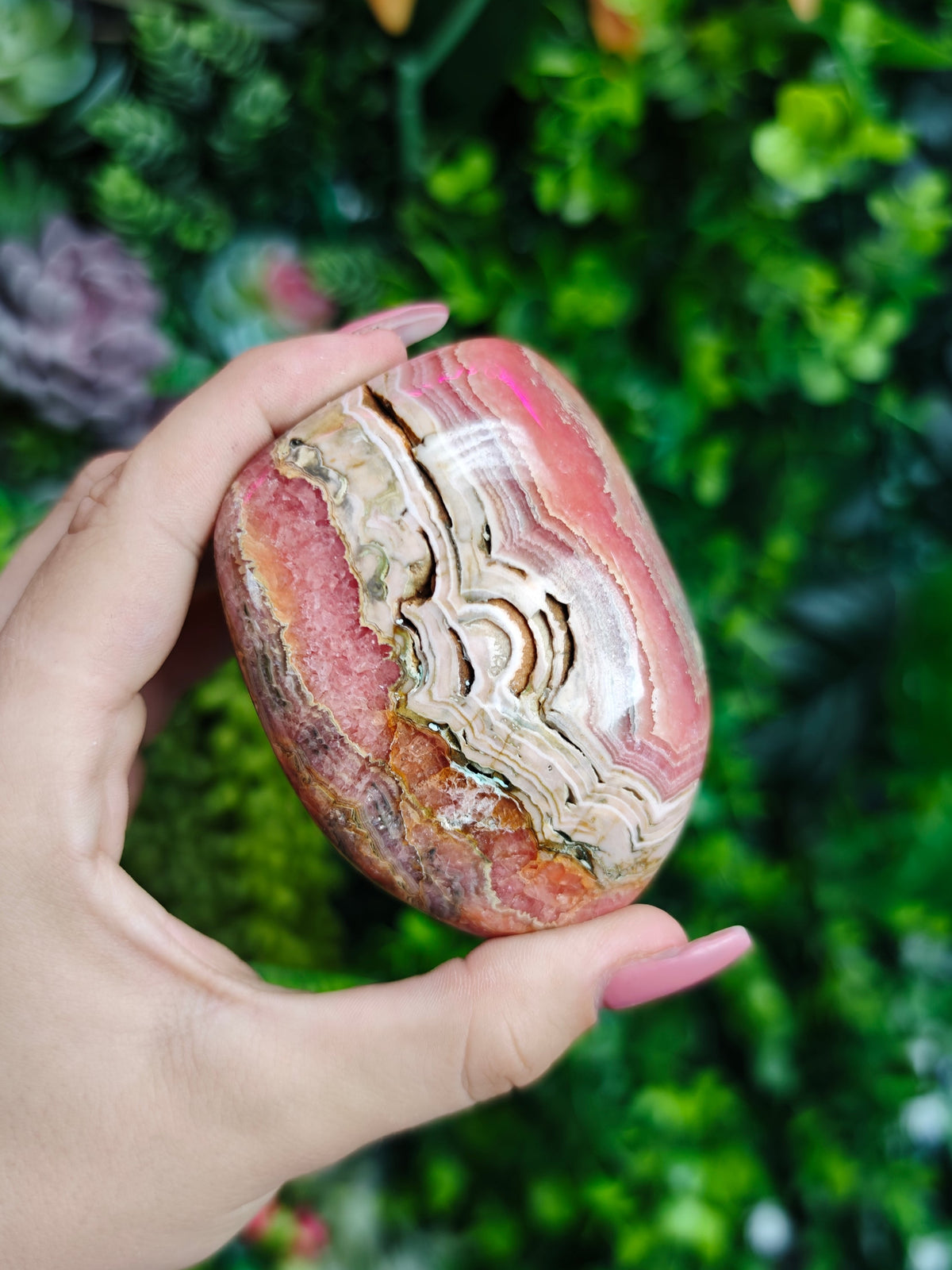 Rhodochrosite Free Form