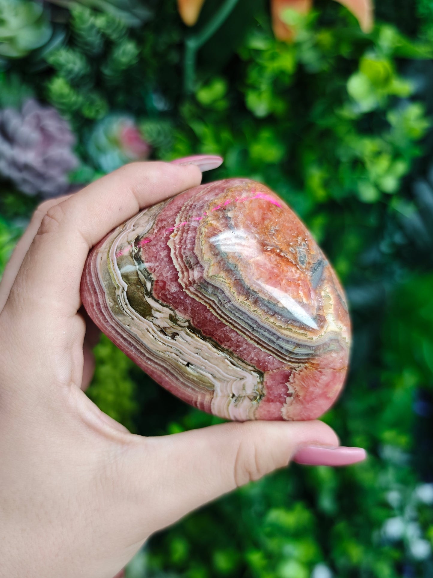 Rhodochrosite Free Form