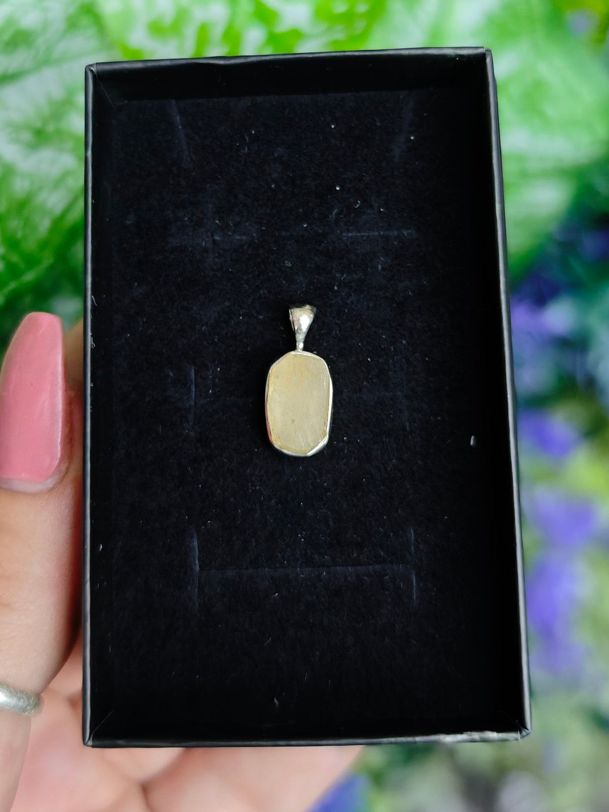 Libyan Desert Glass Sterling Silver Pendants