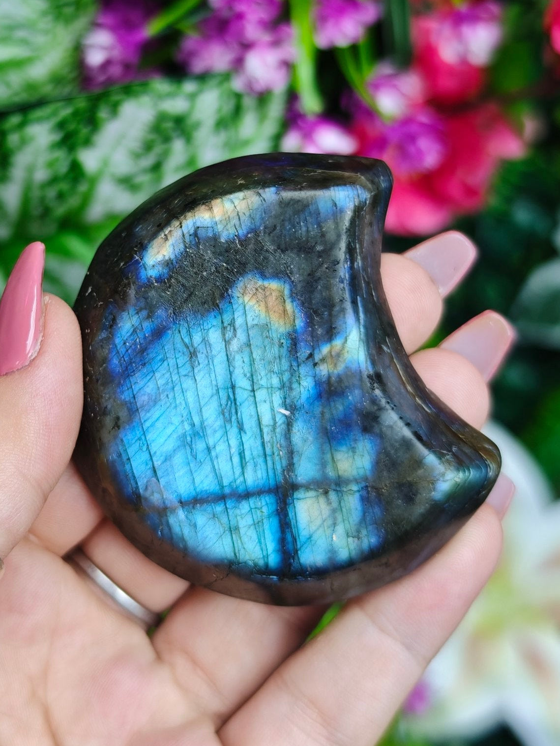 Labradorite Moon Bowl