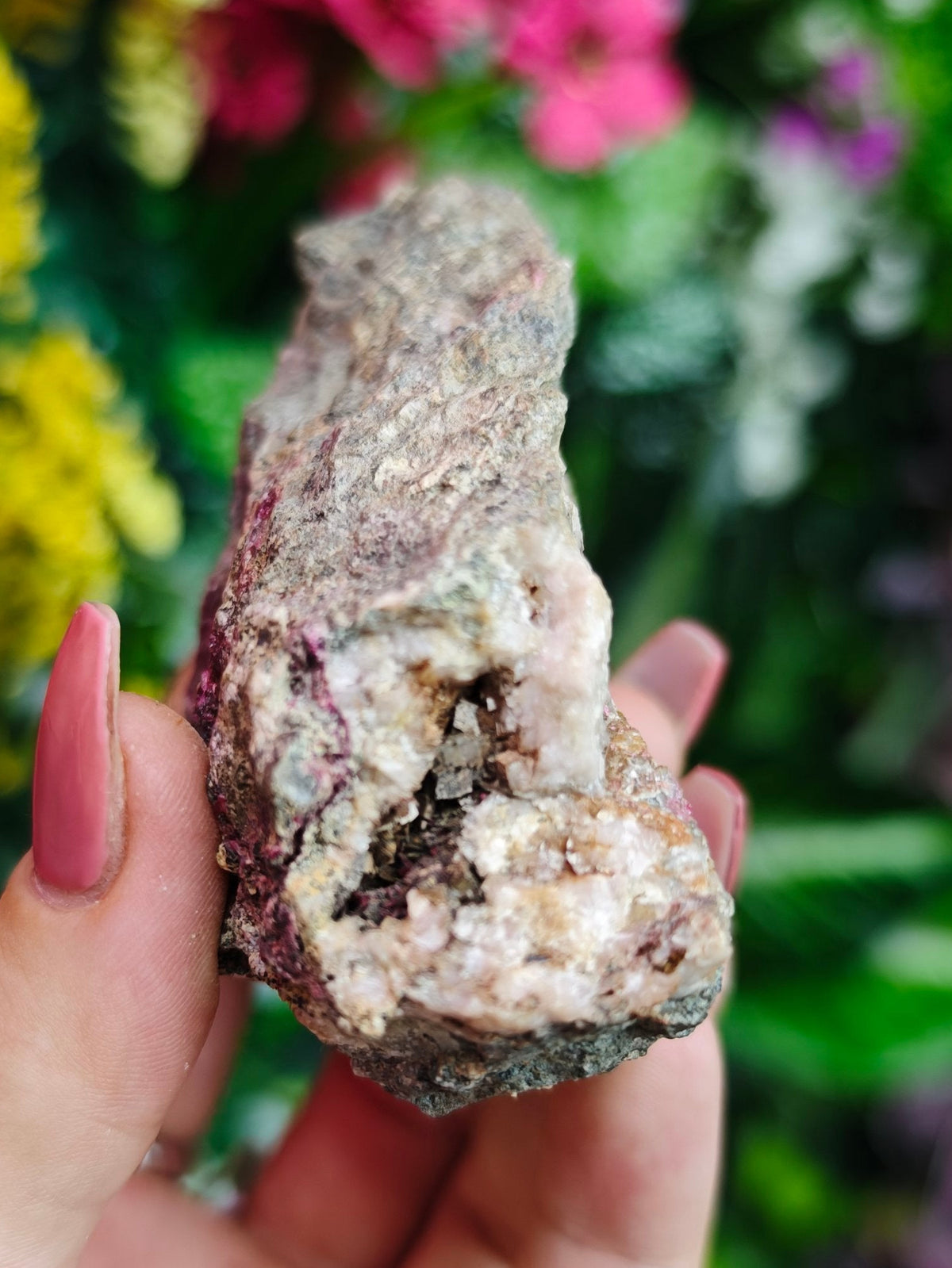 Cobalto Calcite Raw Stone