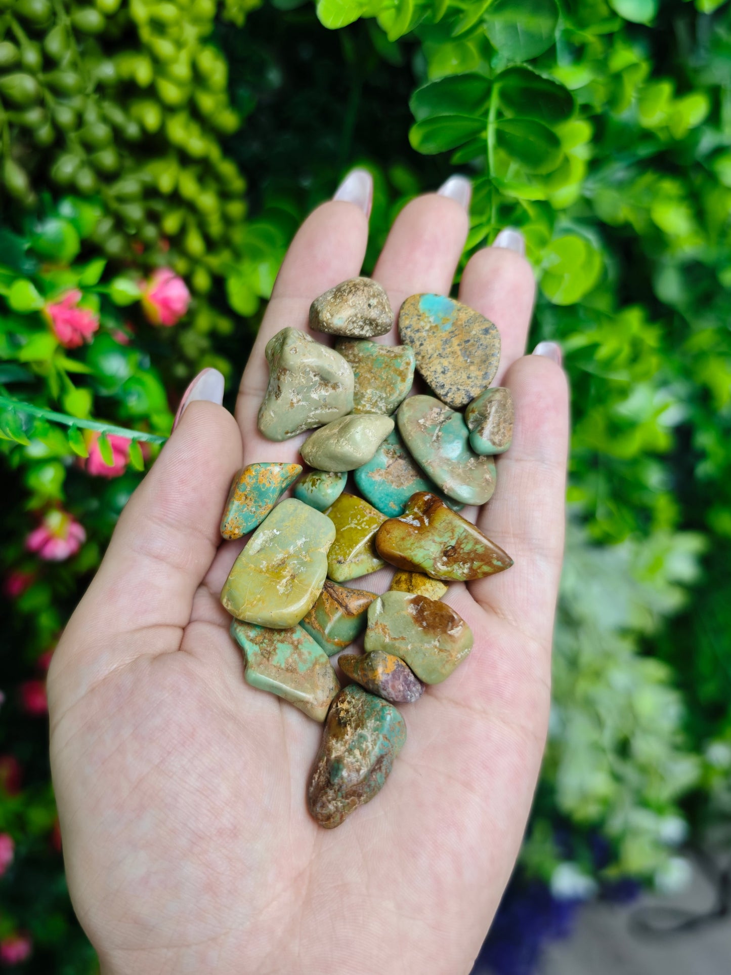 Turquoise Tumbled Stone