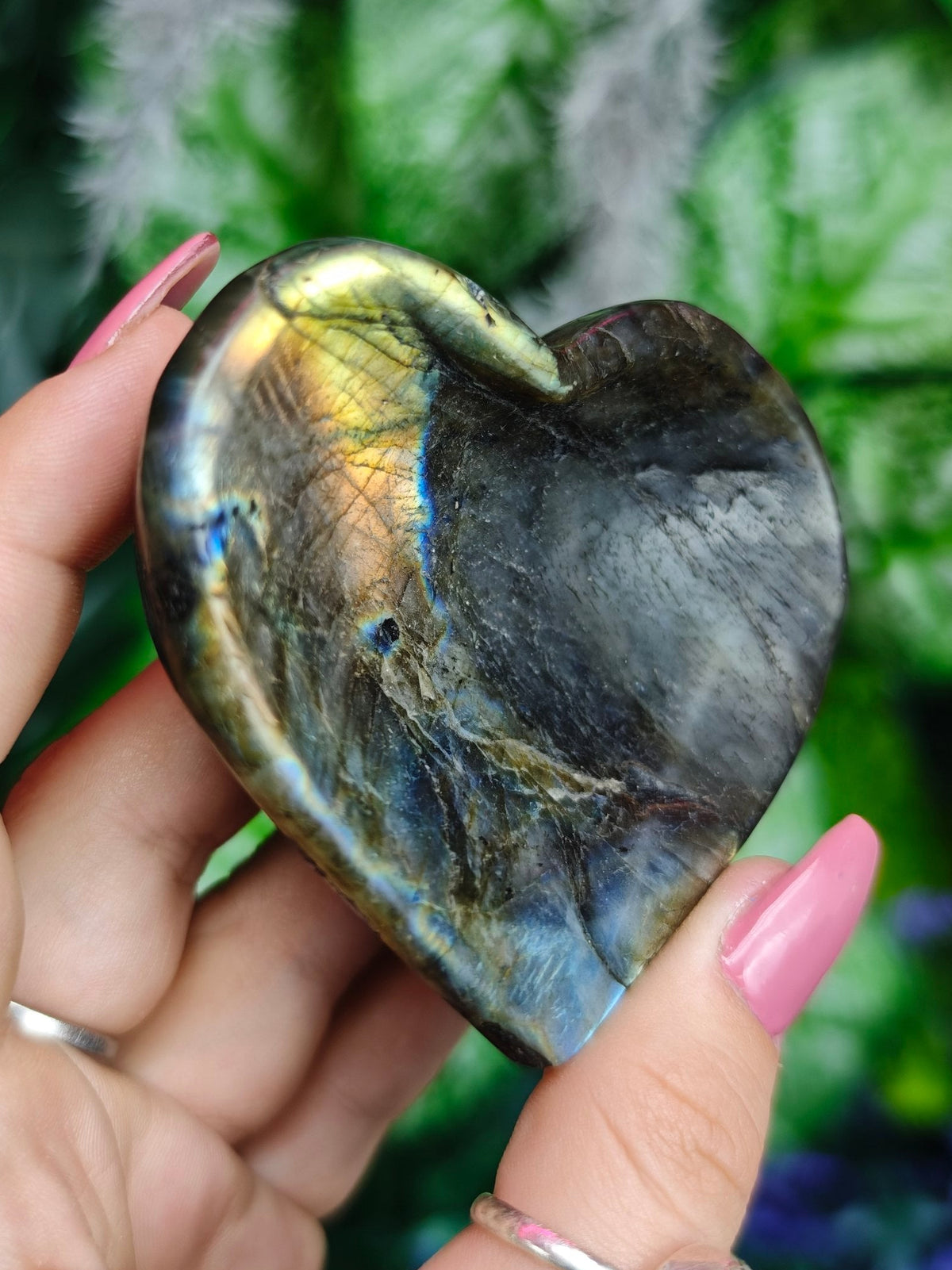 Labradorite Heart Bowl