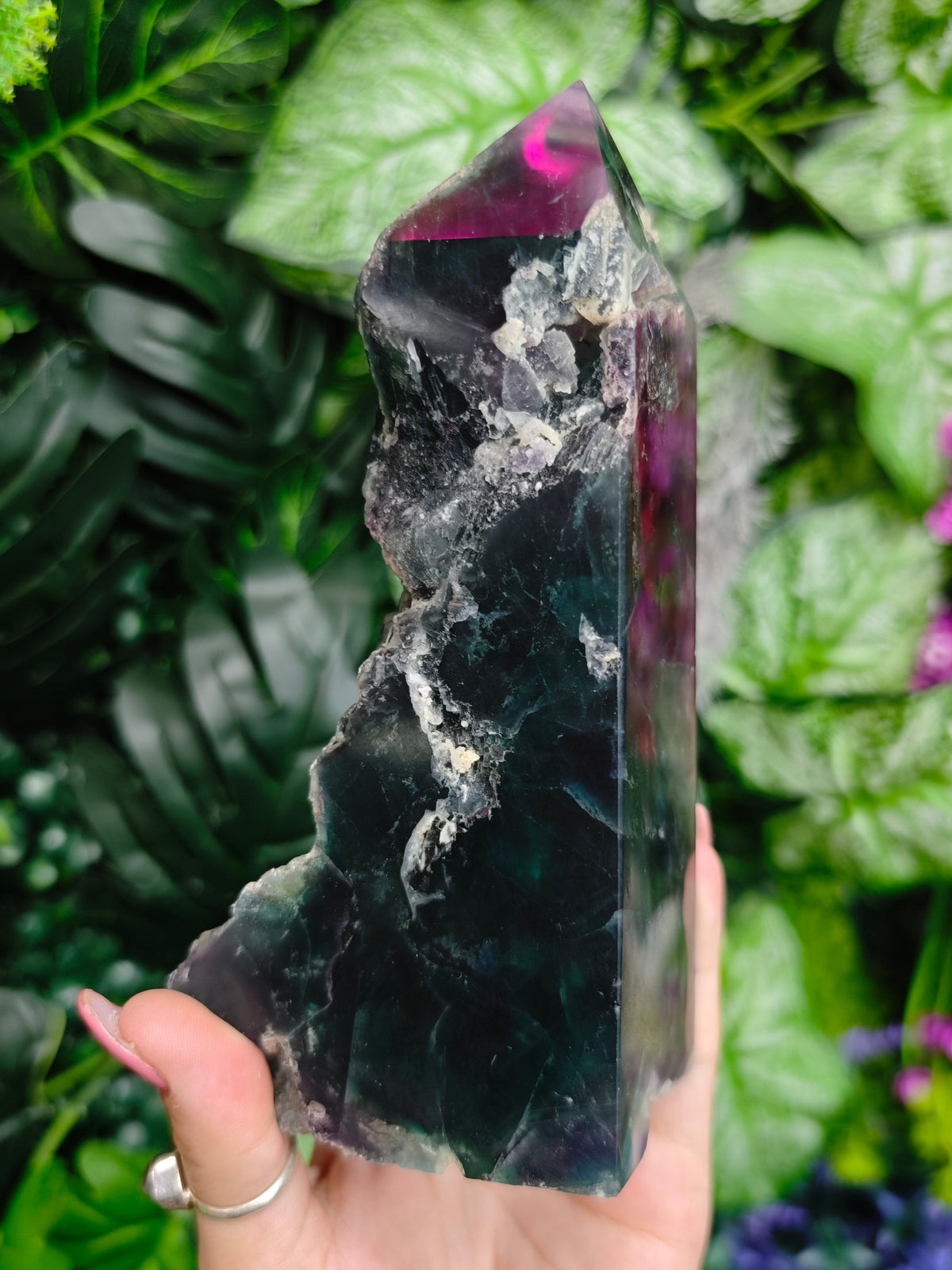 Fluorite Half Raw Tower