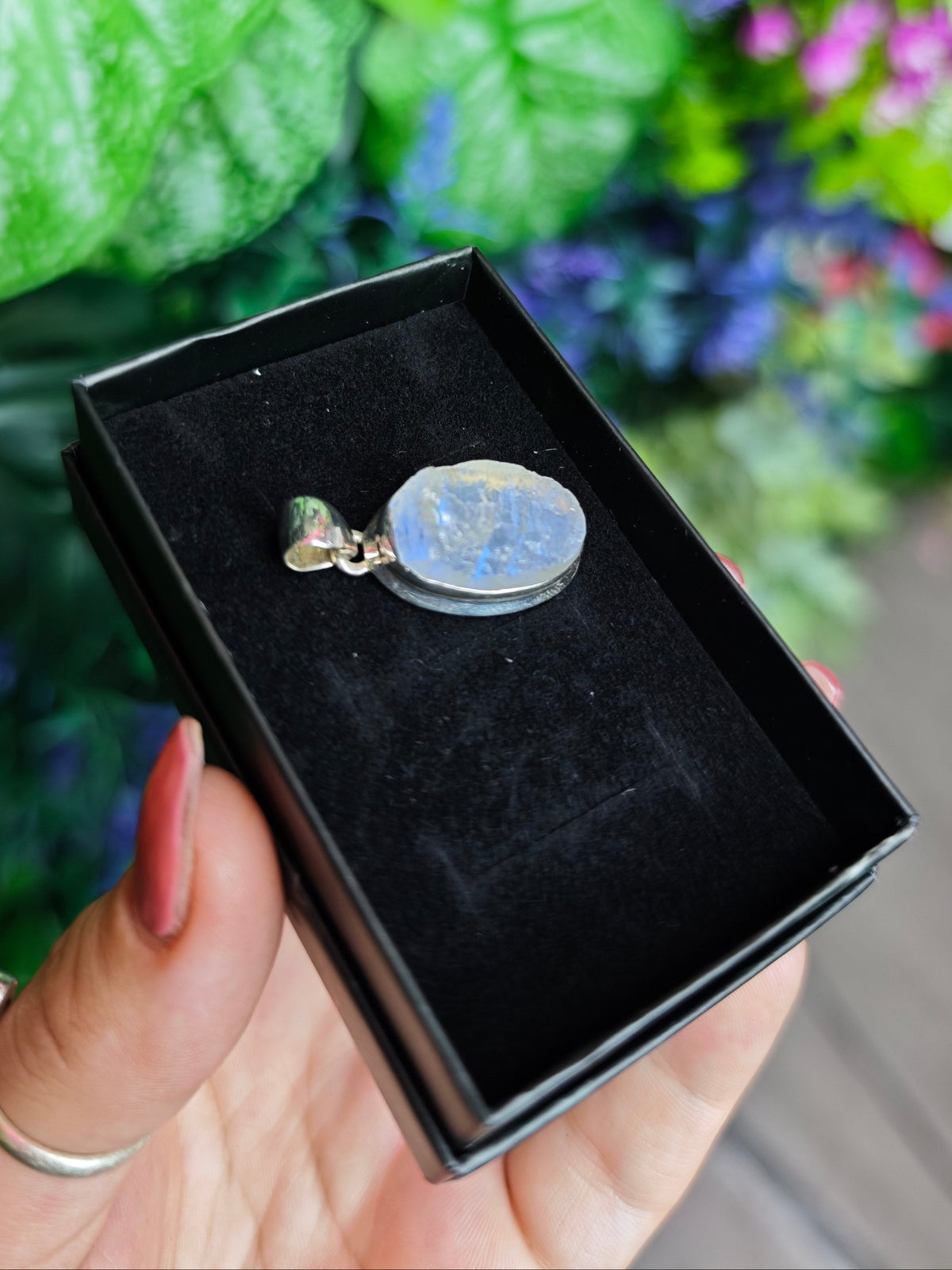 Moonstone Sterling Silver Pendant