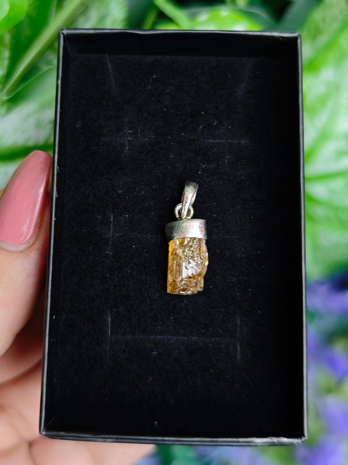 Imperial Topaz Sterling Silver Pendant