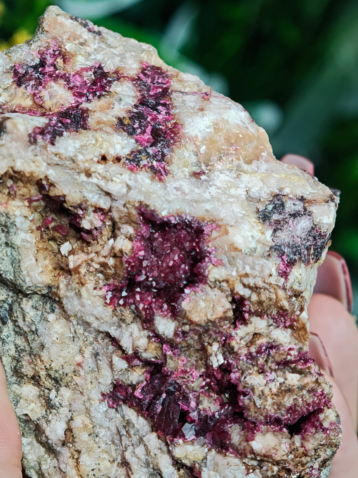 Cobalto Calcite Raw Stone