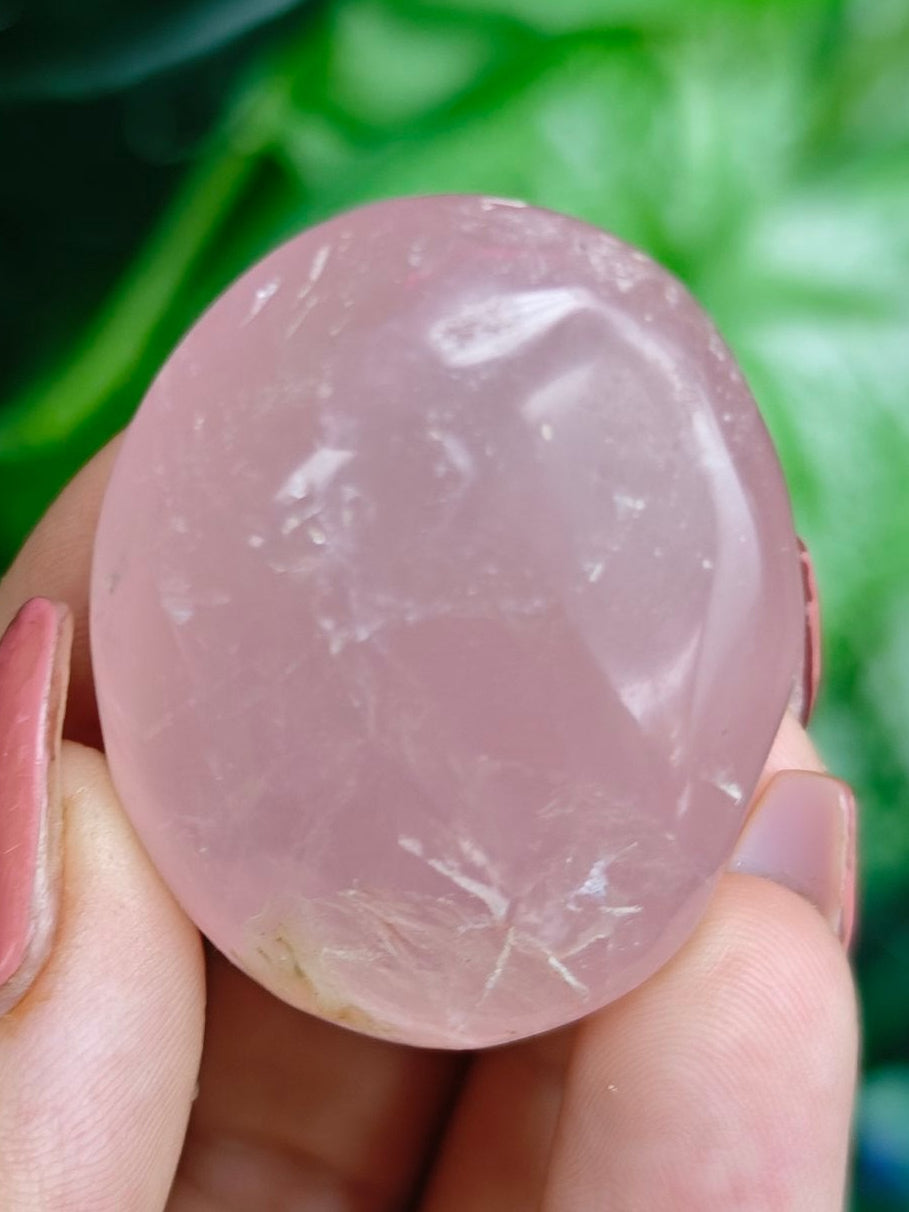 Rose Quartz Palm Stones