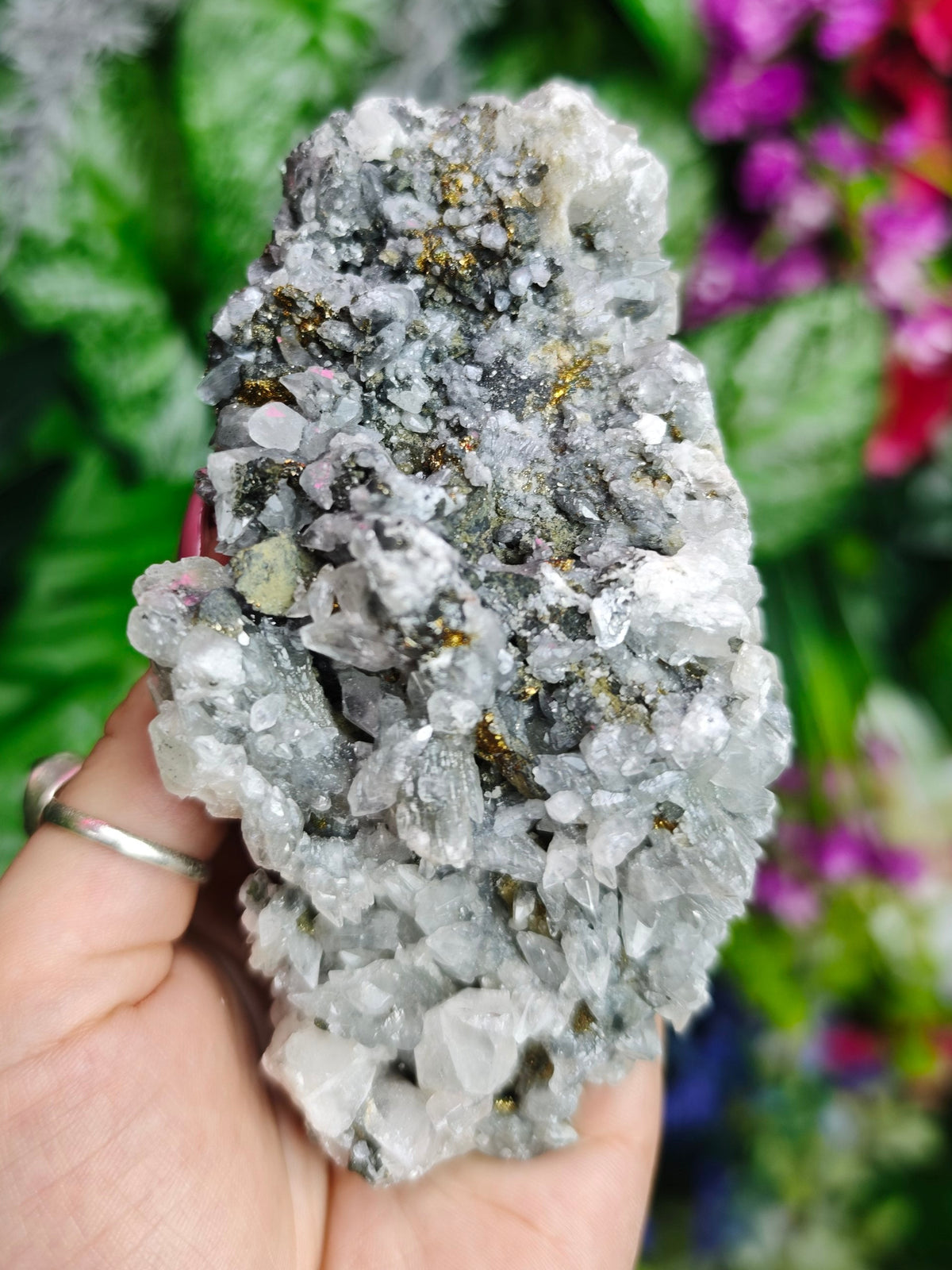 Daye Liutie Feather Calcite Specimen