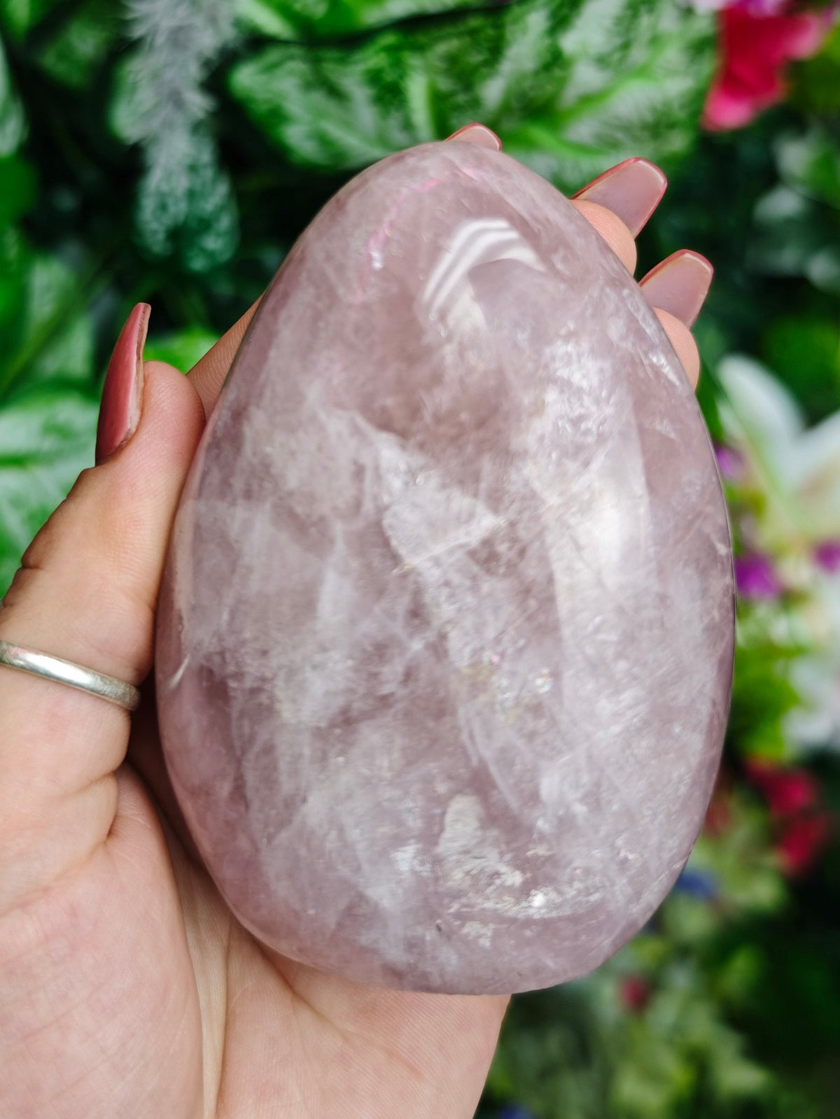 Blue Rose Quartz Free Form