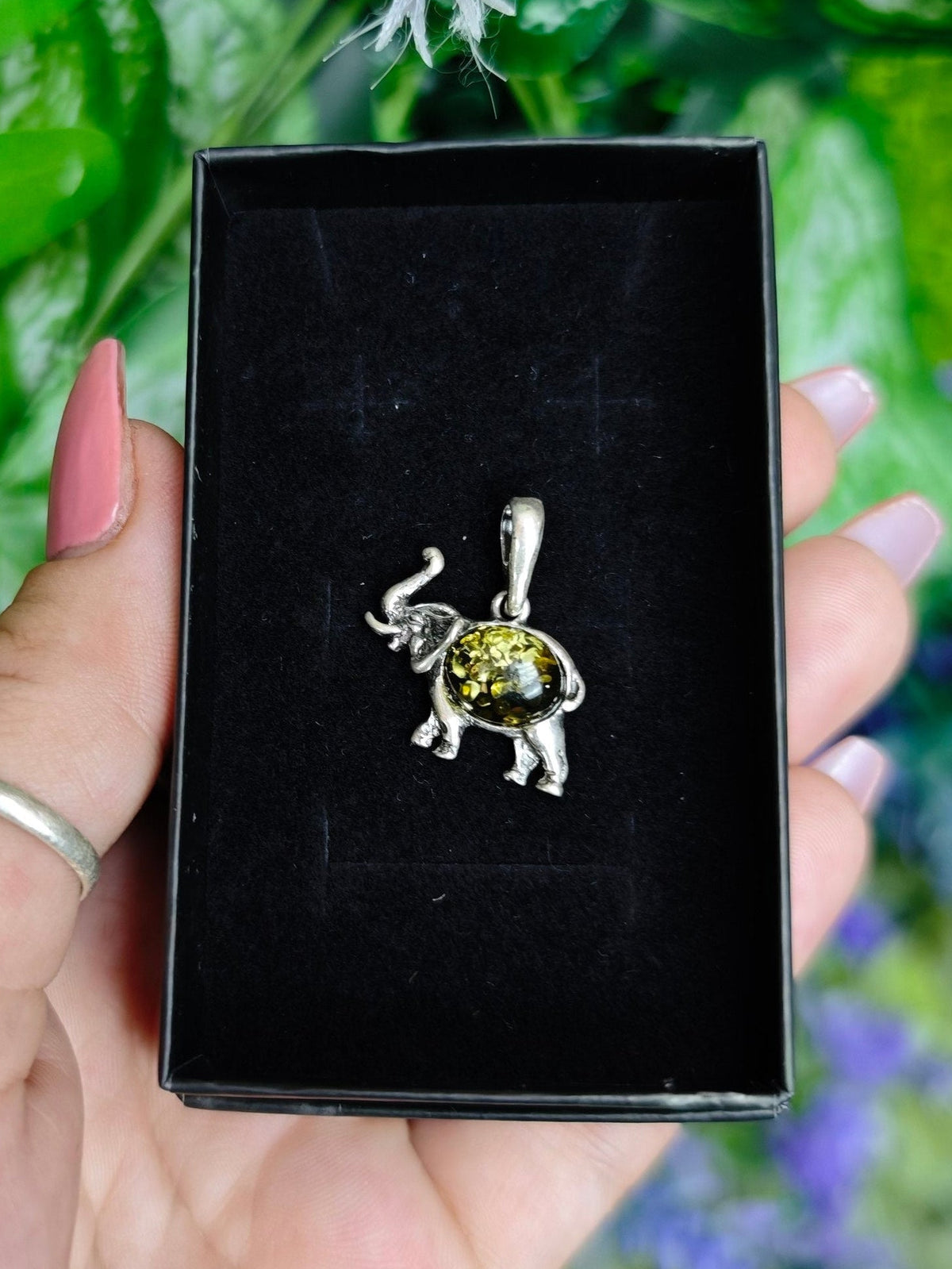 Baltic Amber Sterling Silver Pendants