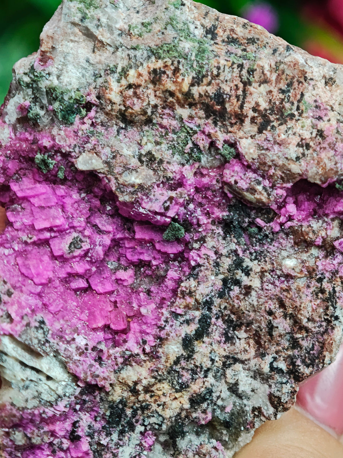 Cobalto Calcite Raw Stone