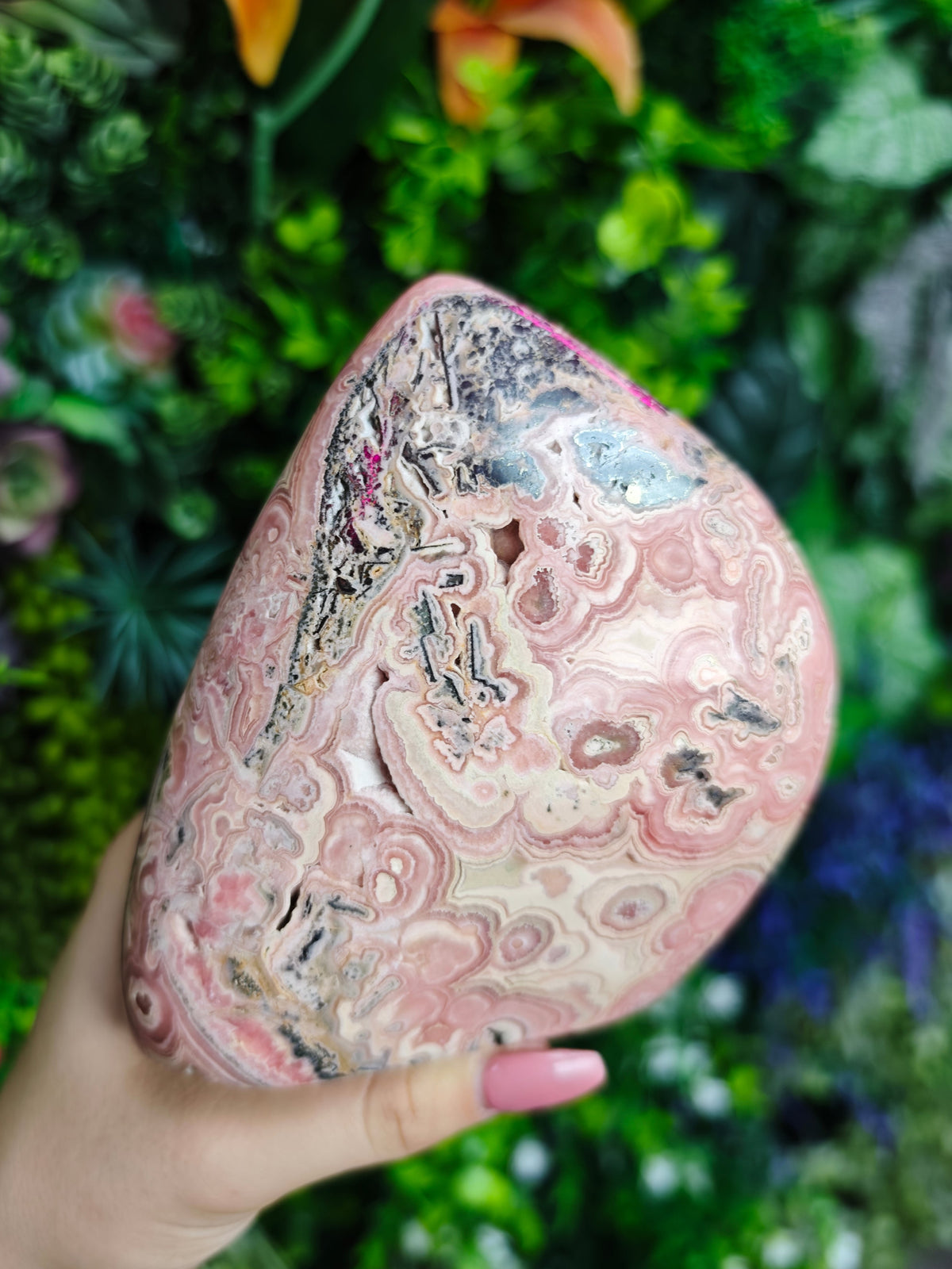 Rhodochrosite Free Form