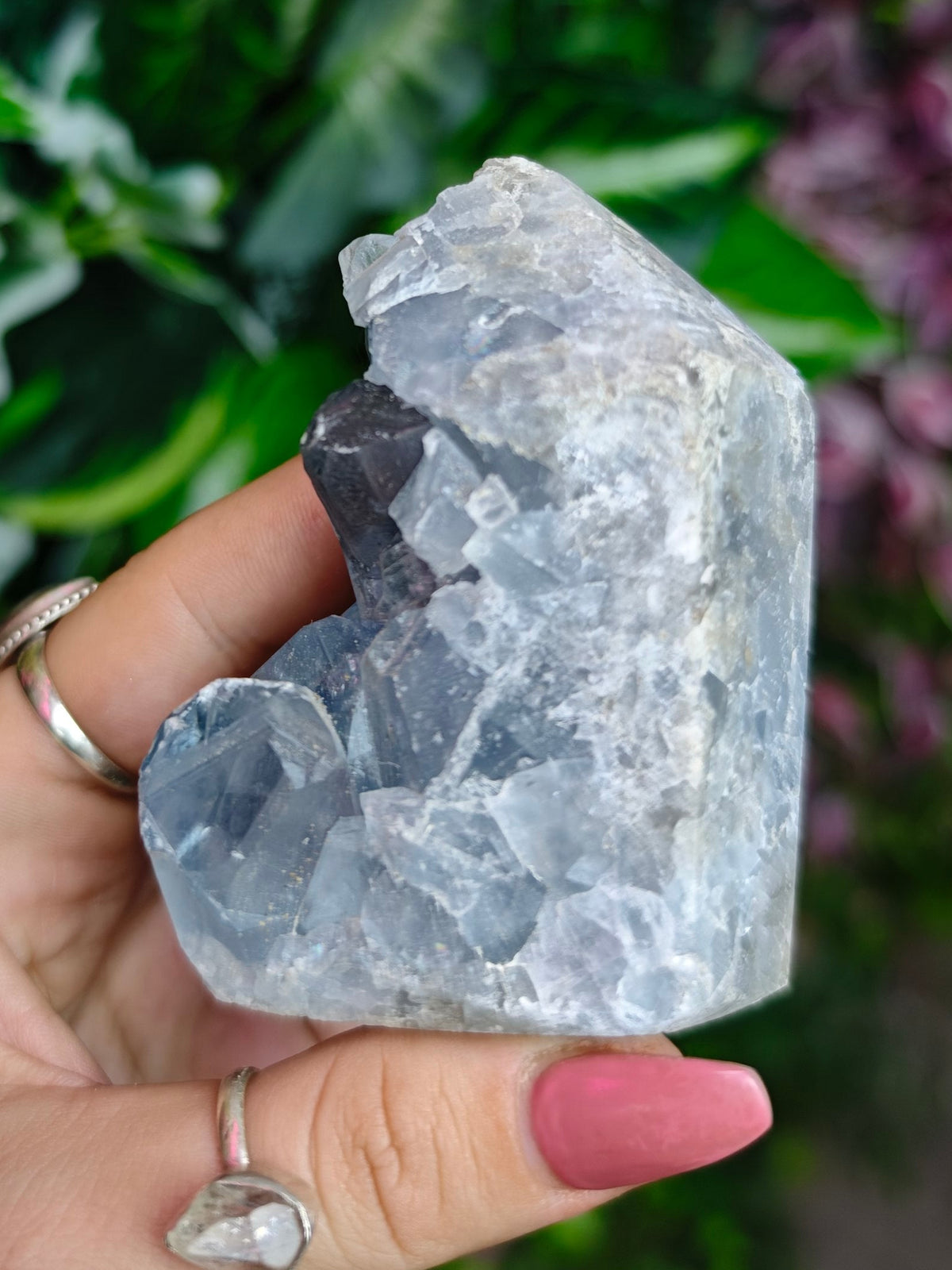 Blue Celestite Tower