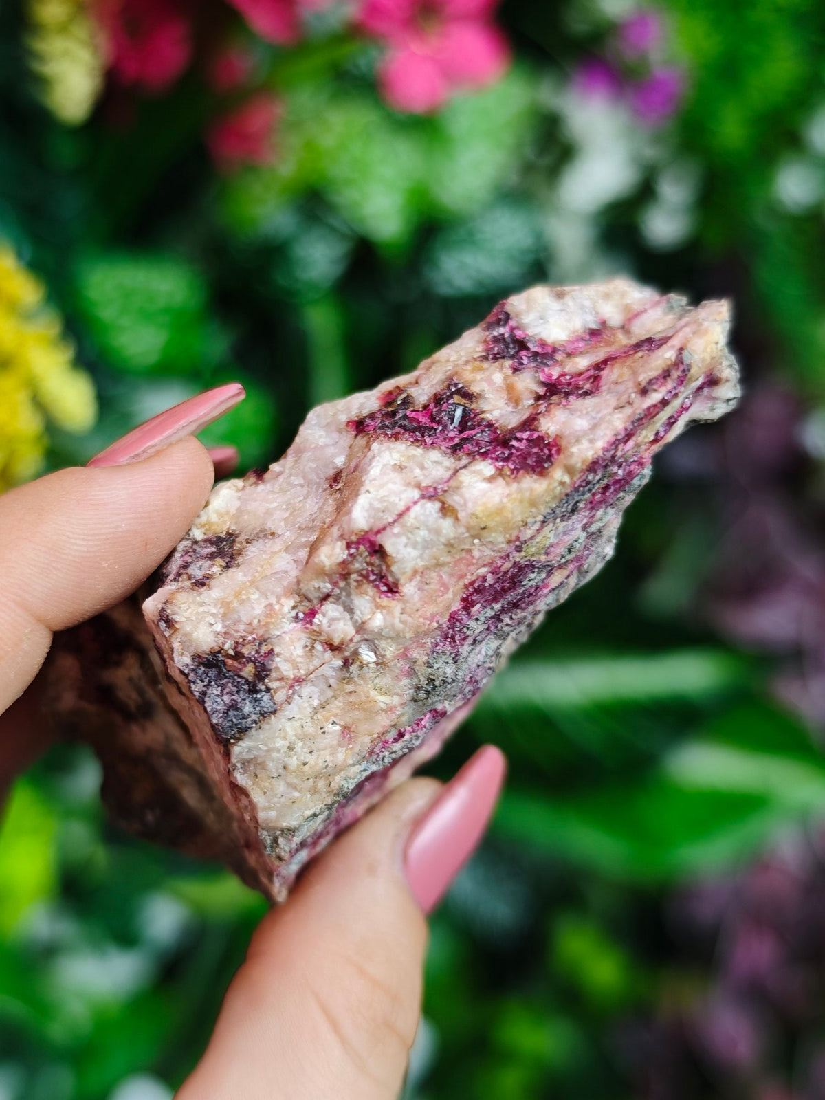 Cobalto Calcite Raw Stone