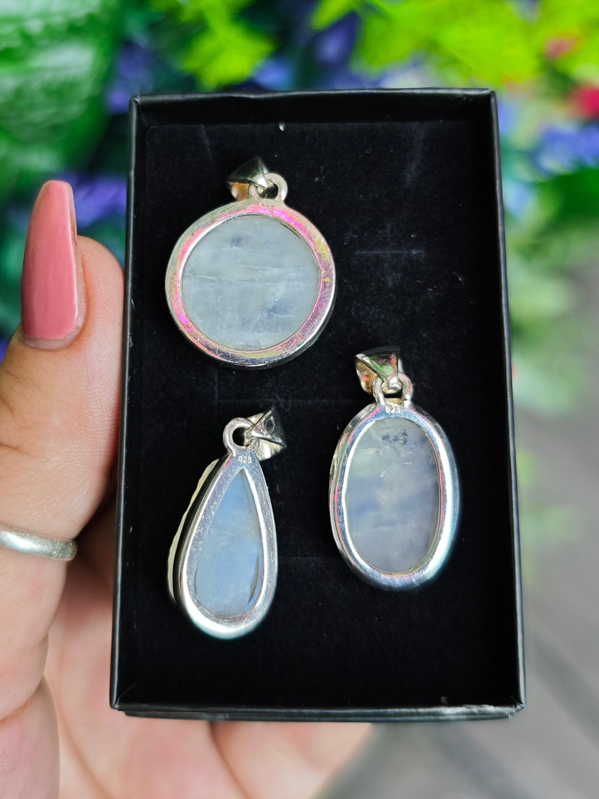 Moonstone Sterling Silver Pendant