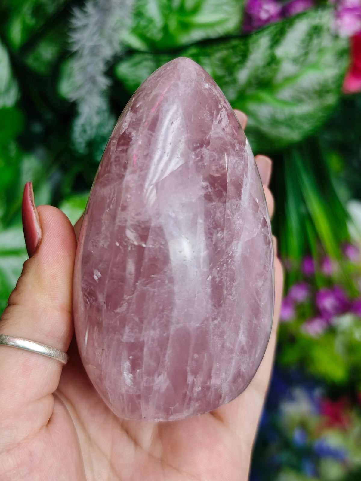 Blue Rose Quartz Free Form