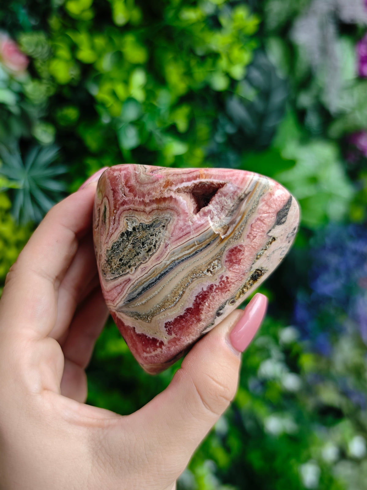 Rhodochrosite Free Form