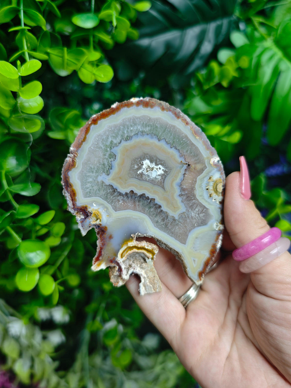 Brazilian Banded Agate Slab