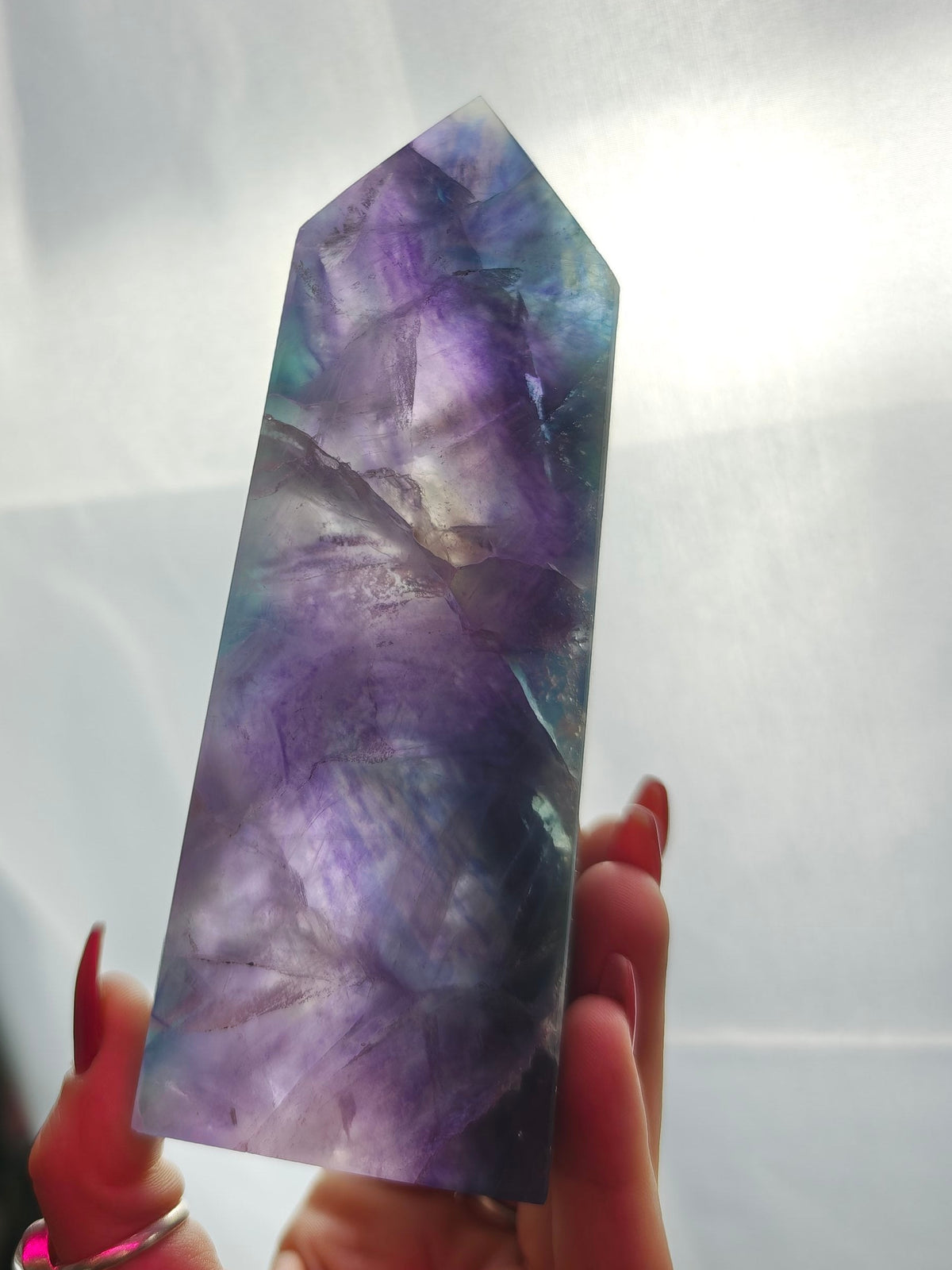 Fluorite Half Raw Tower