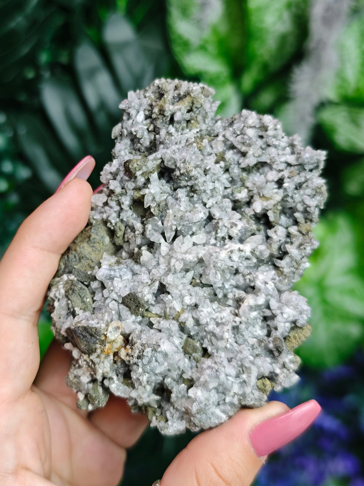 Daye Liutie Feather Calcite Specimen