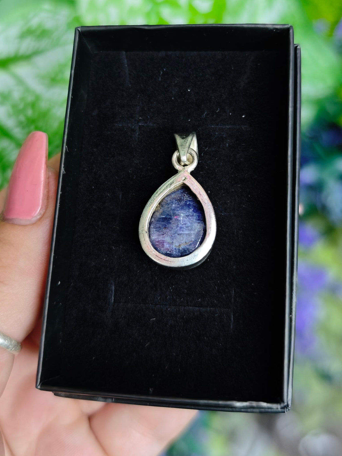 Tanzanite Sterling Silver Pendant