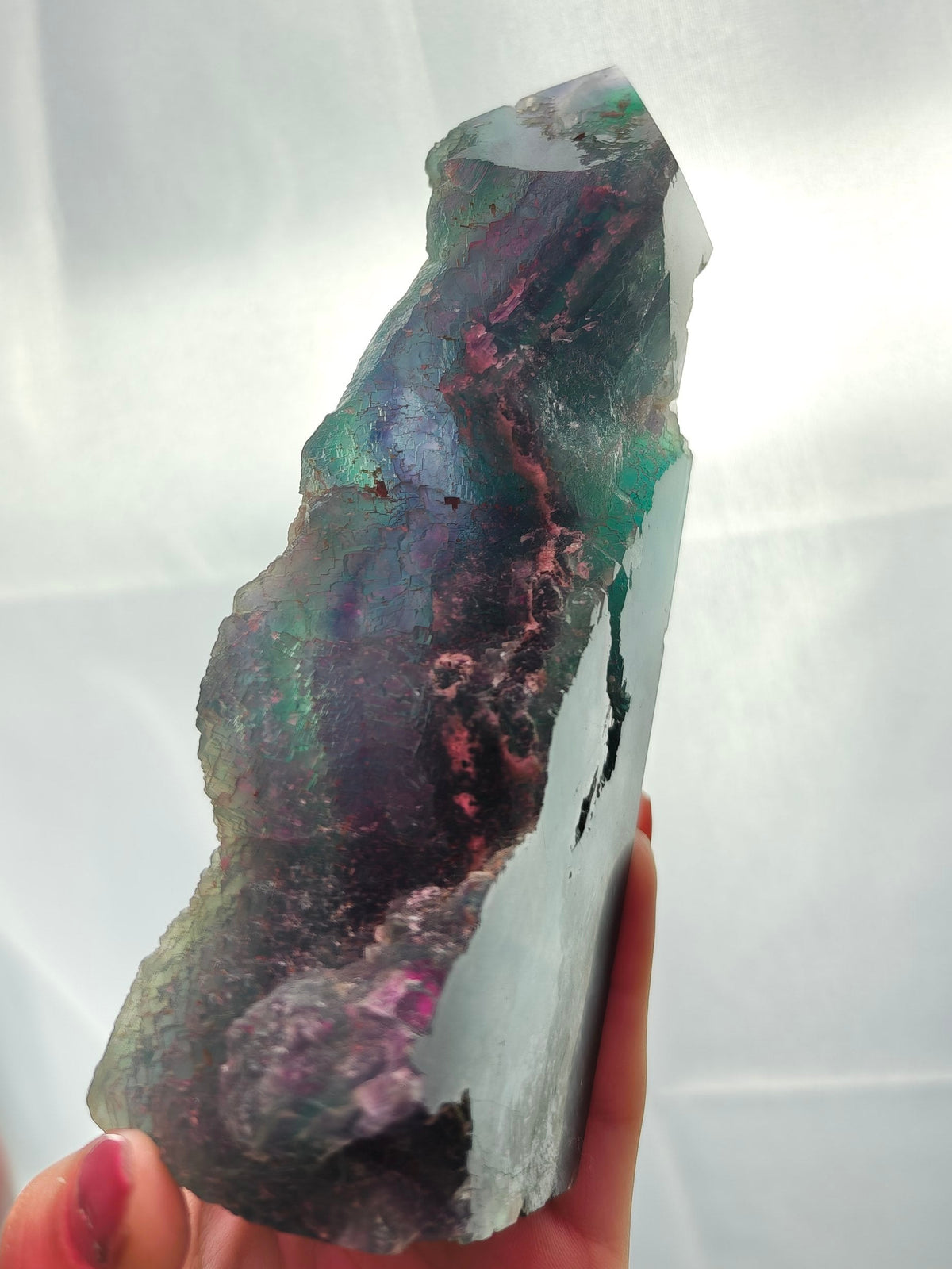 Fluorite Half Raw Tower