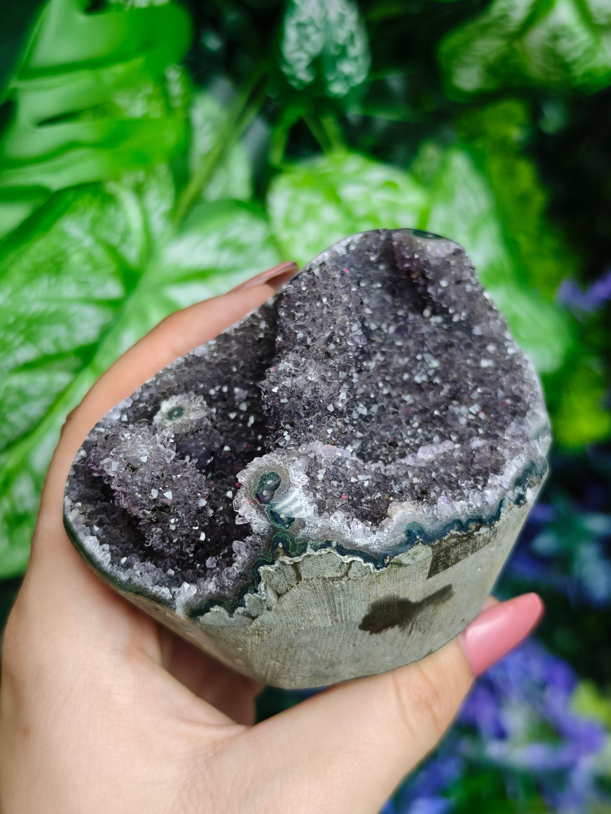 Stalactite Black Amethyst Cathedral