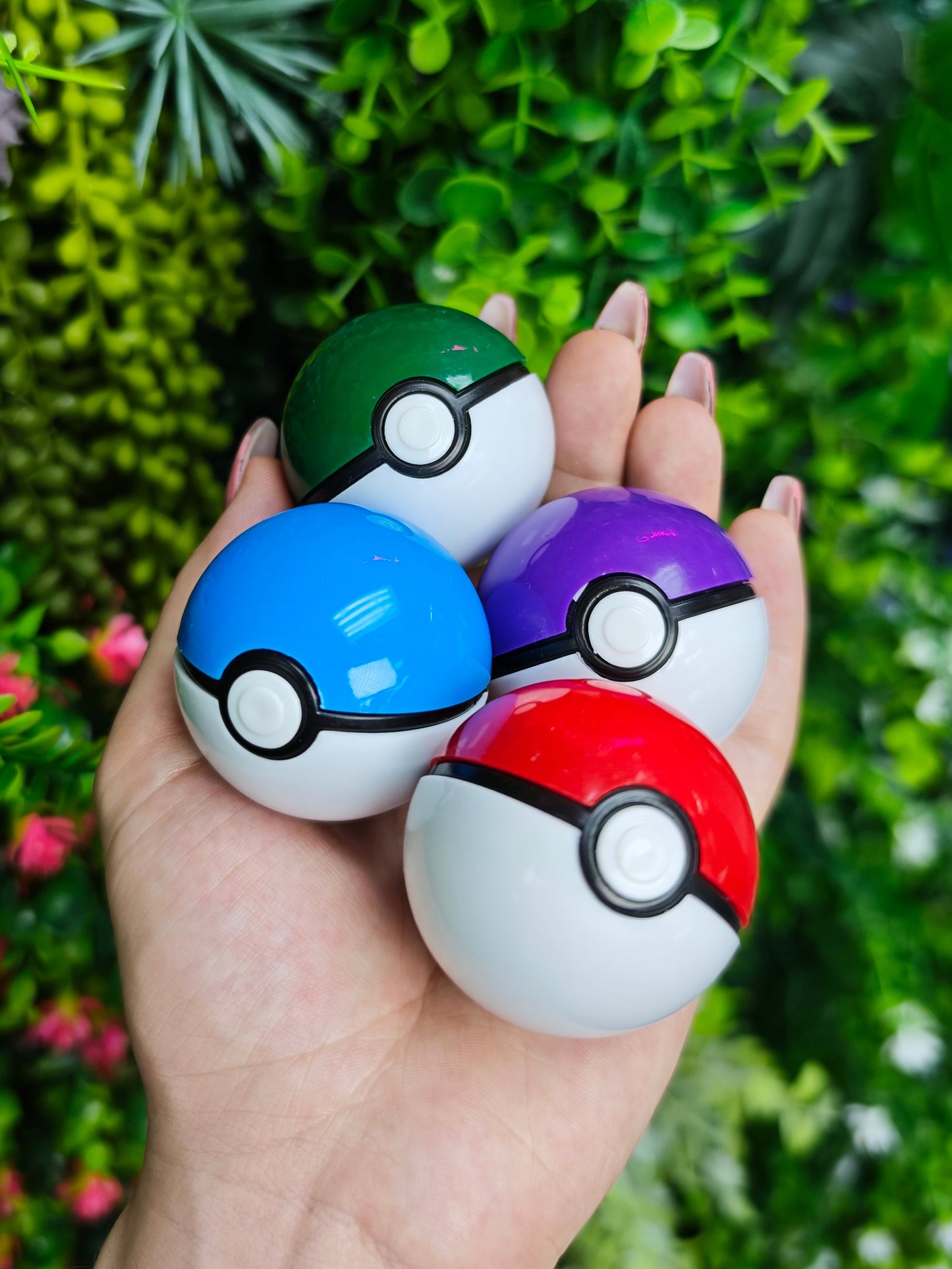 Pokemom Ball with Carving