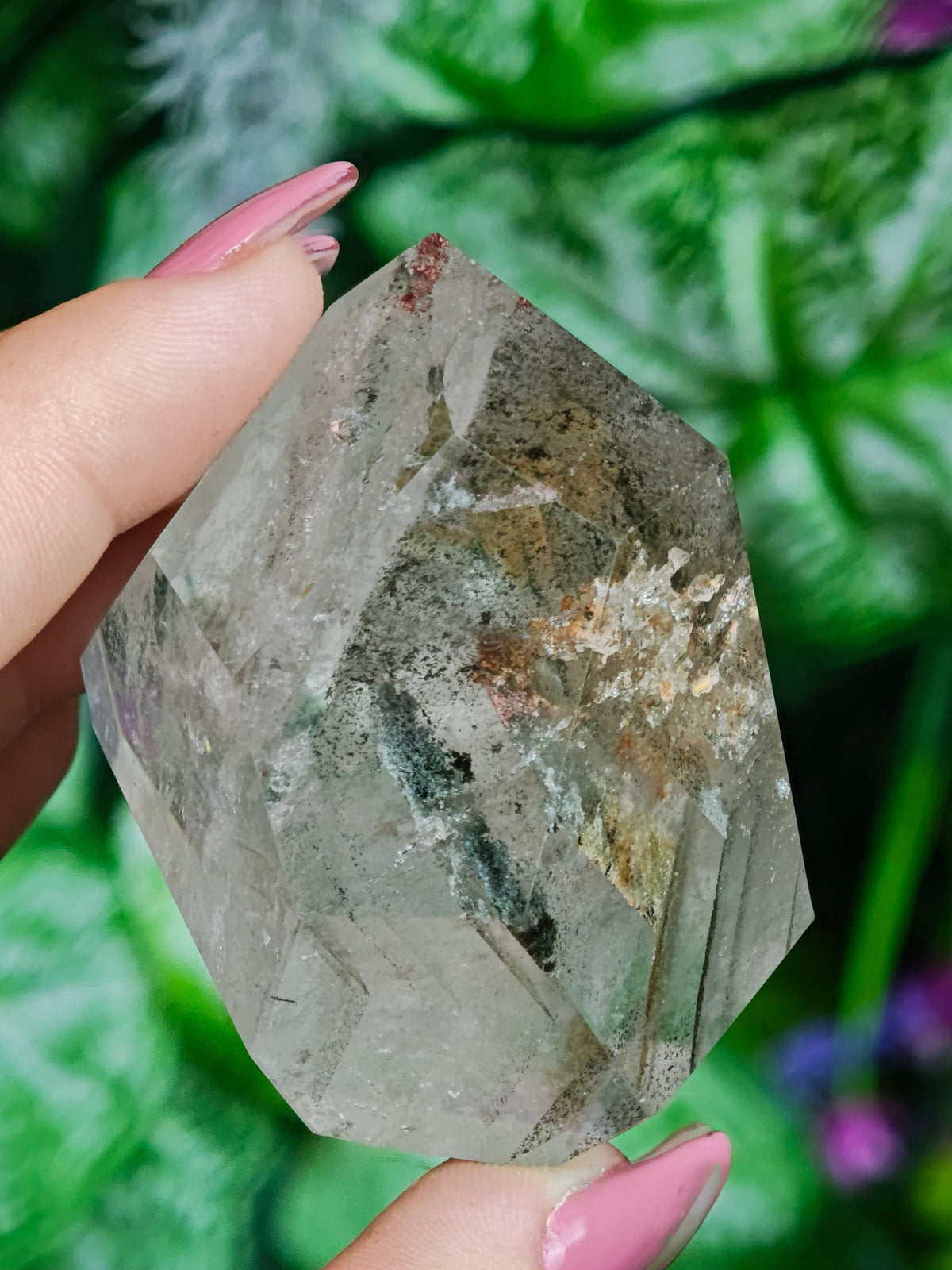 Phantom Garden Quartz Free Form
