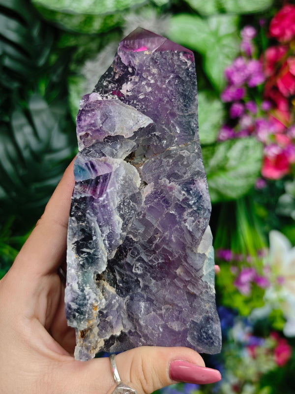 Fluorite Half Raw Tower