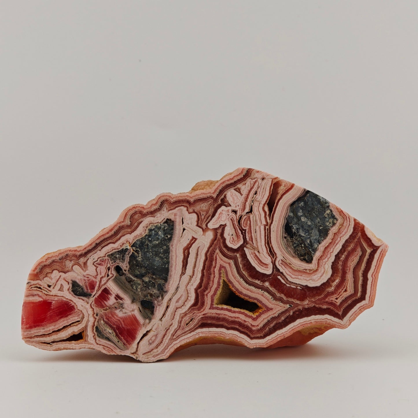 Rhodochrosite Half Slab