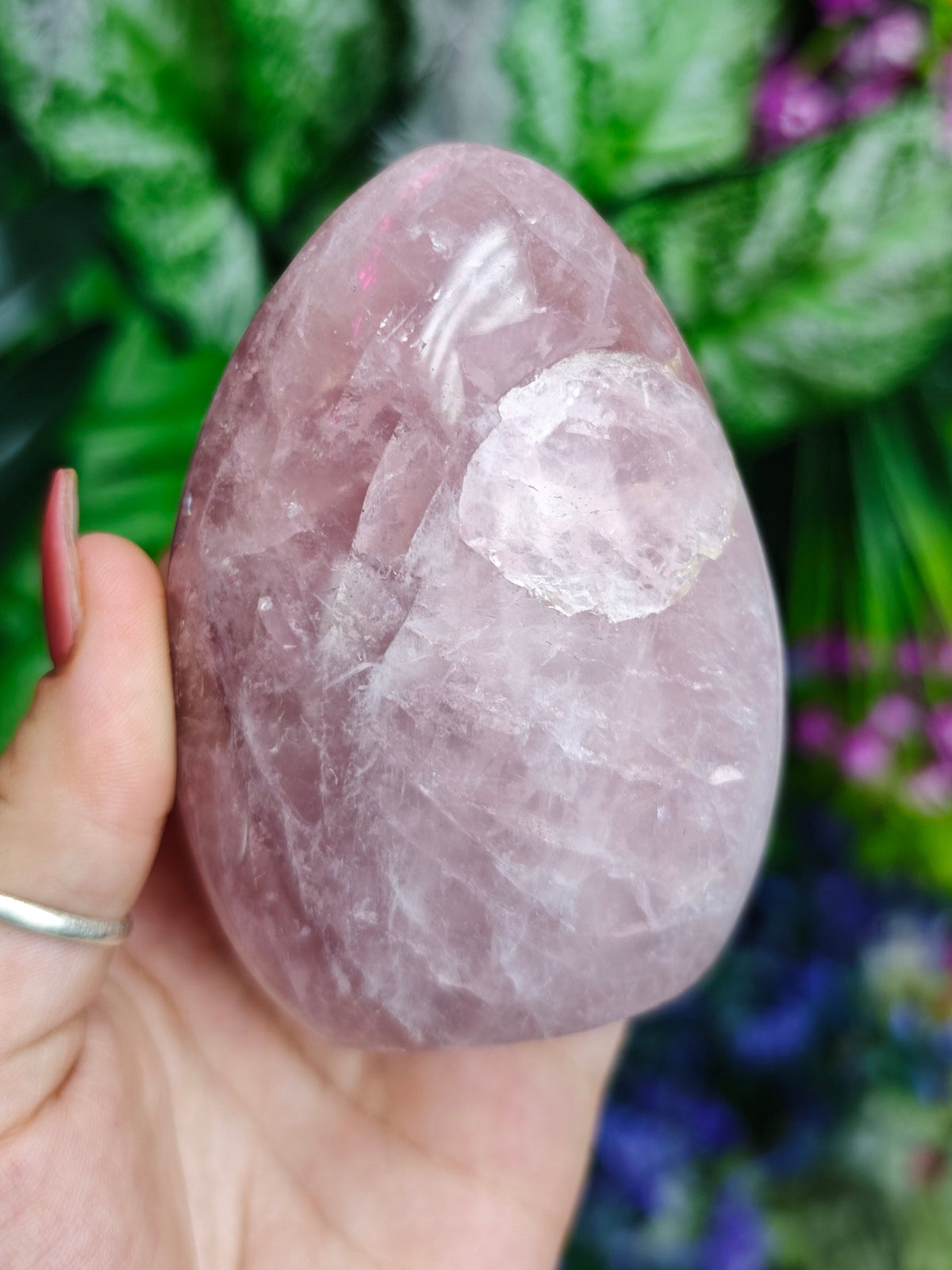 Blue Rose Quartz Free Form
