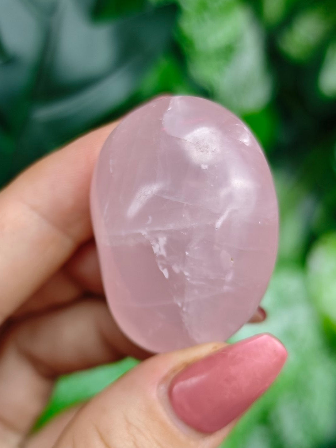 Rose Quartz Palm Stones