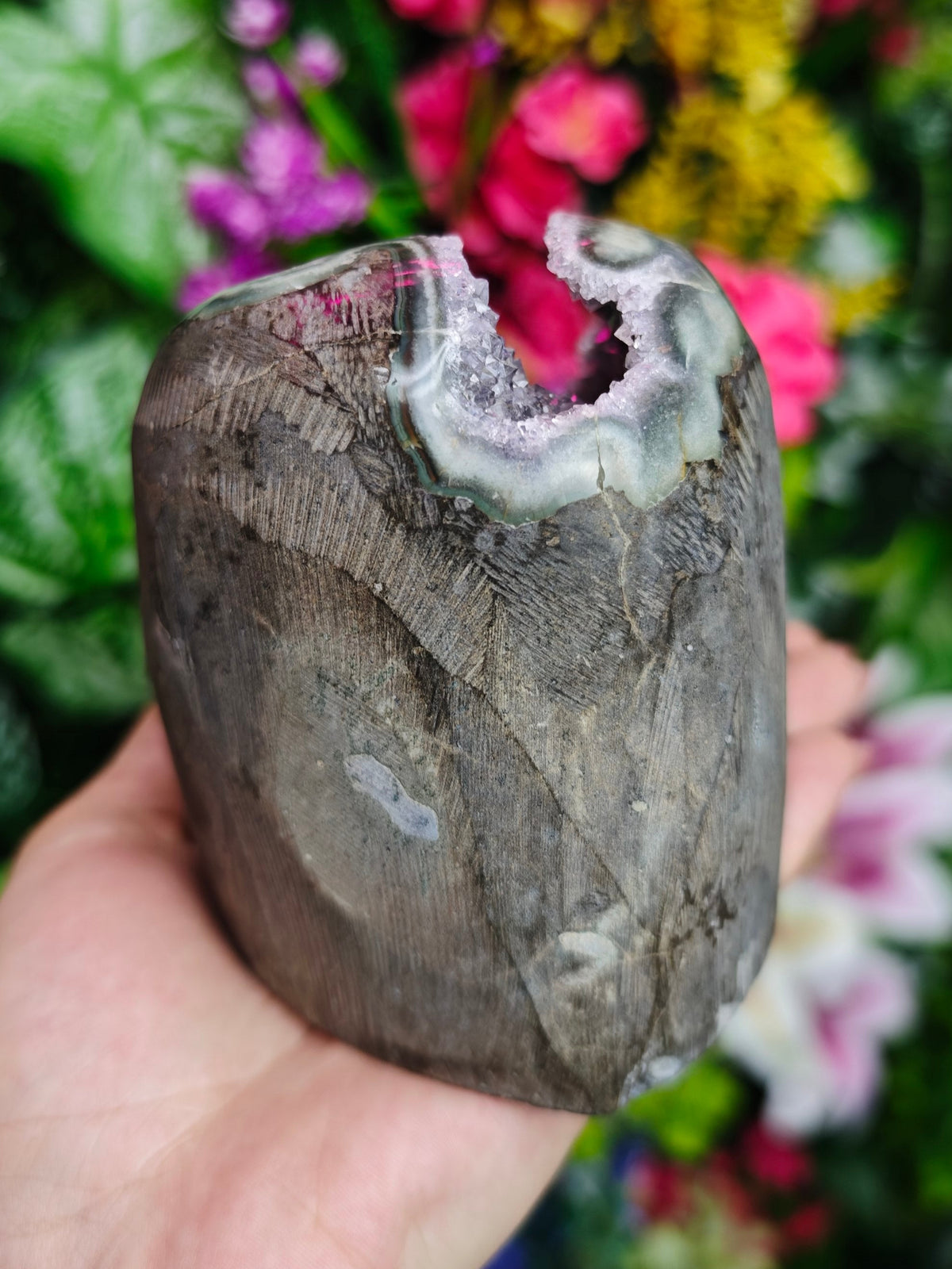 Dark Purple Amethyst Cathedral