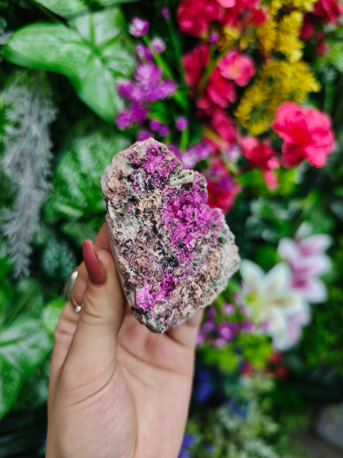 Cobalto Calcite Raw Stone