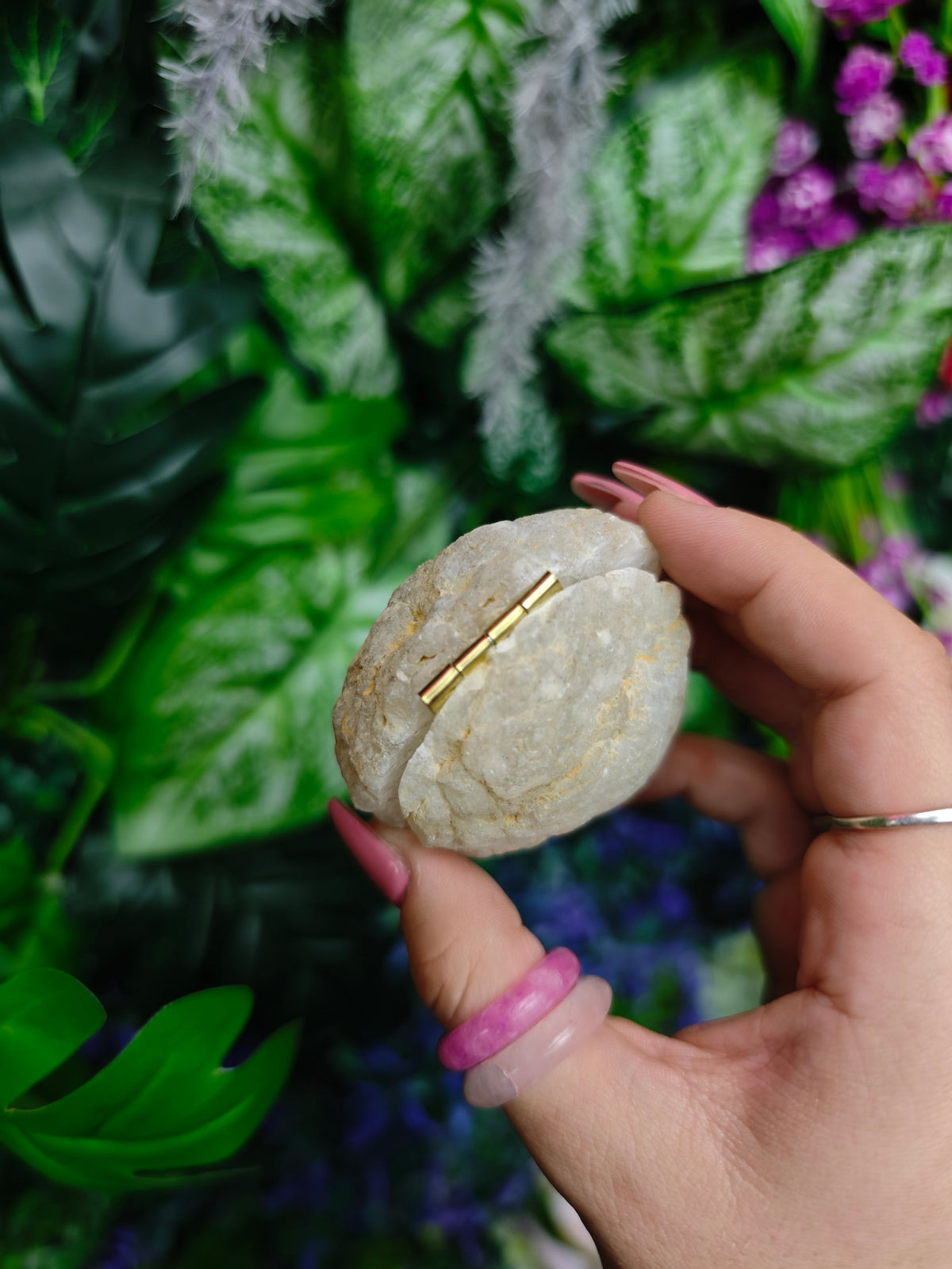 Quartz Geode Ring Box | A