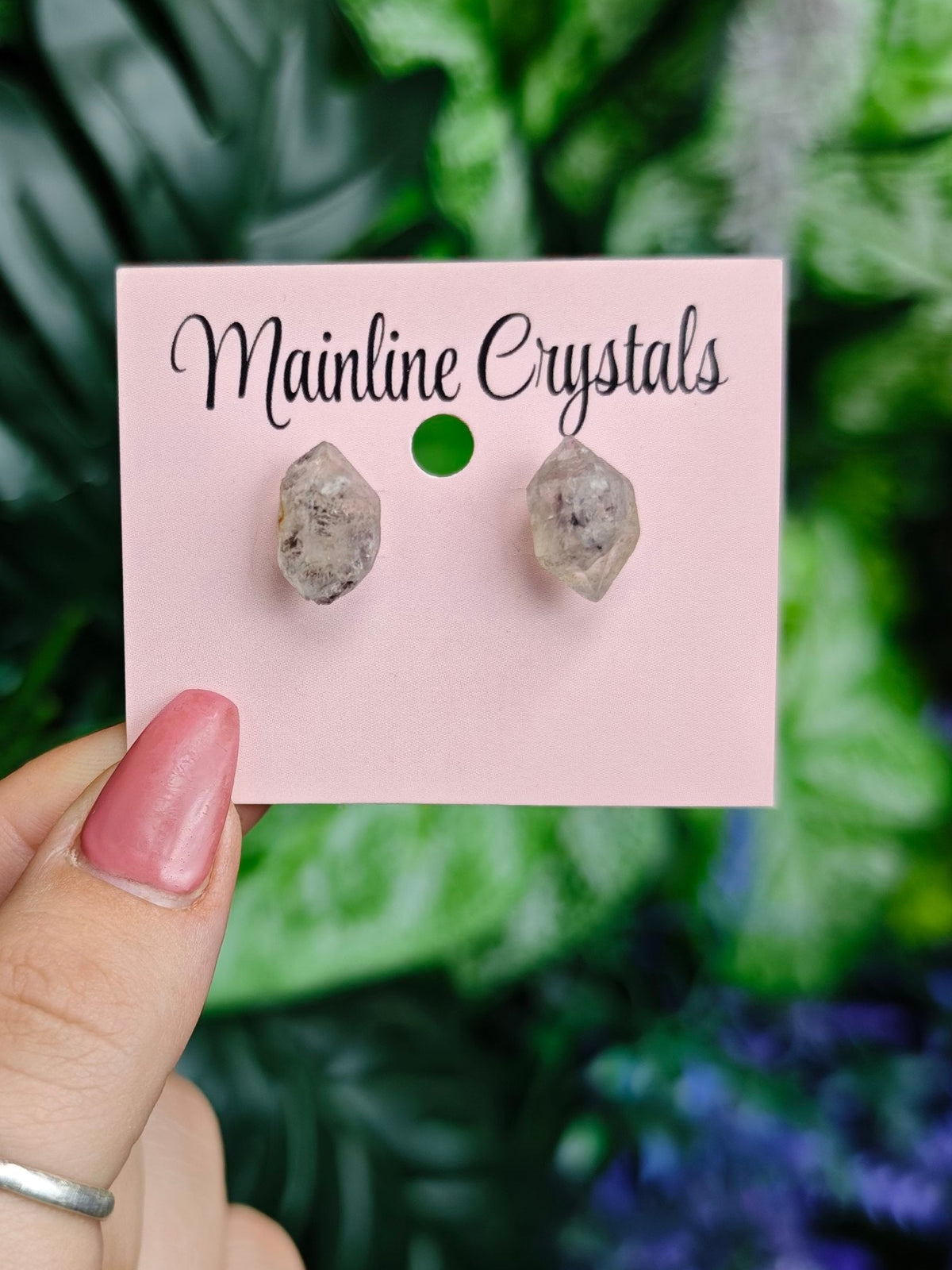 Herkimer Diamond Sterling Silver Earrings