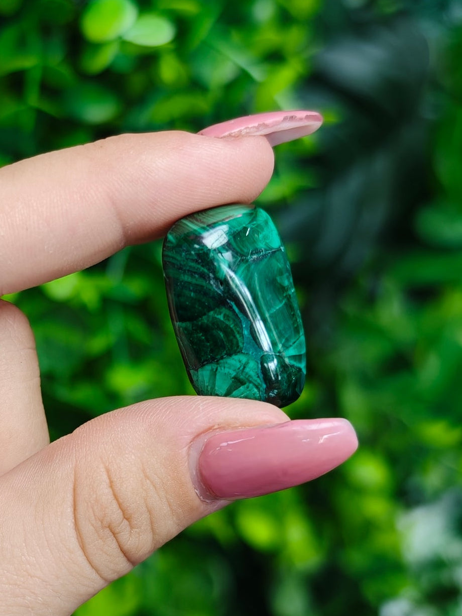 Malachite Tumbled Stones