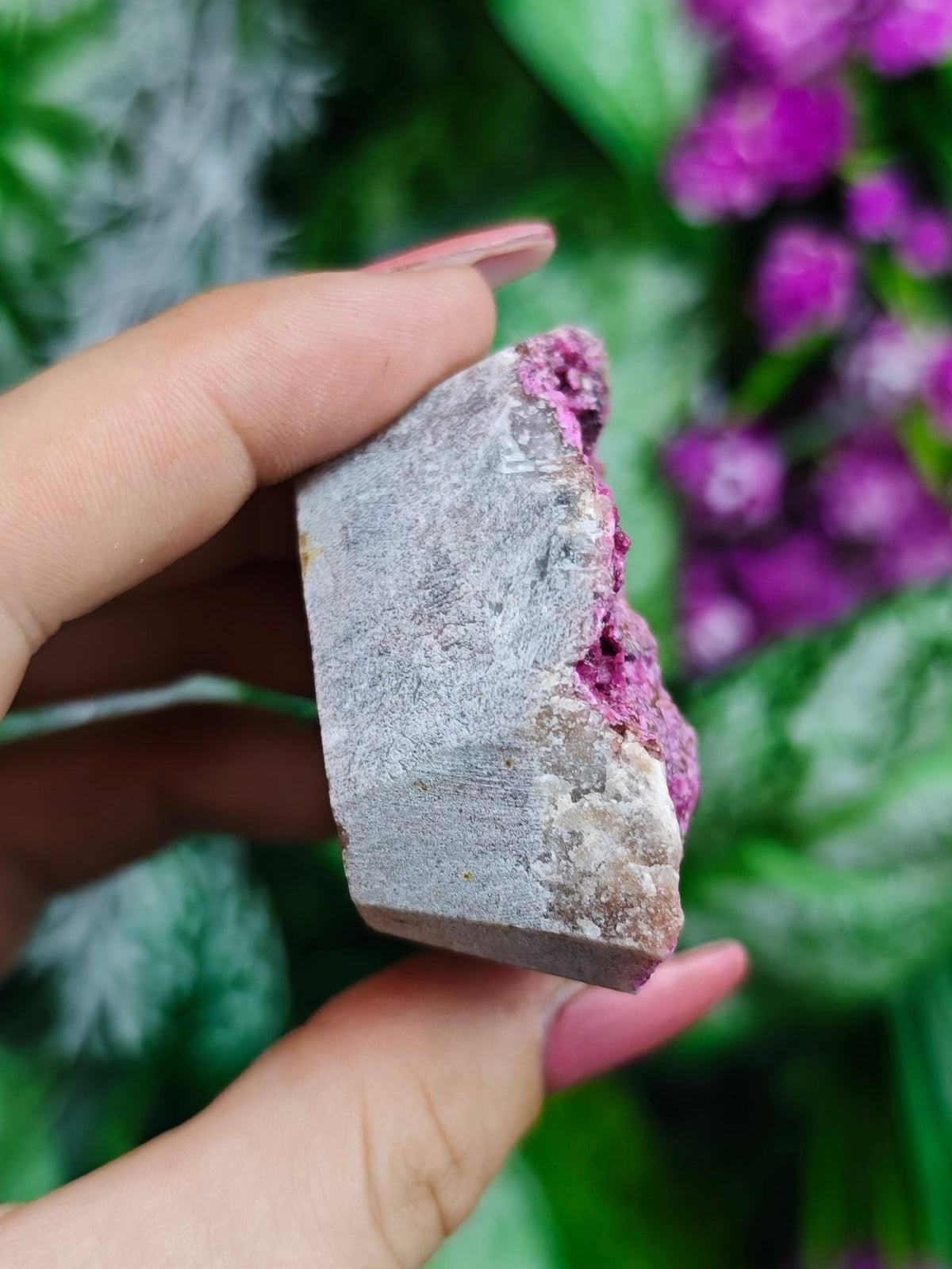 Cobalto Calcite Raw Stone