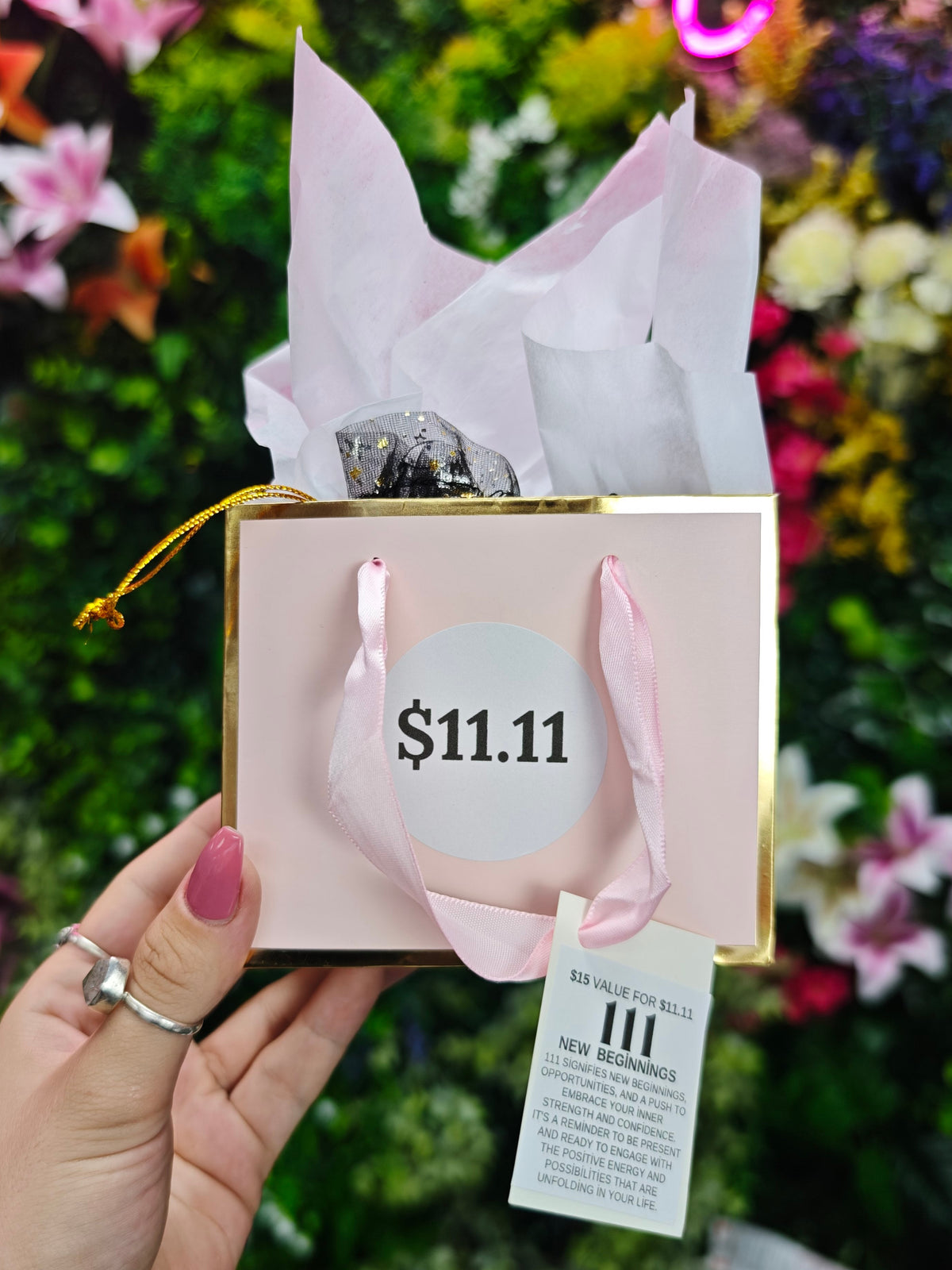111 Angel Number Mystery Bag