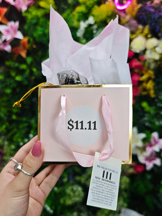 111 Angel Number Mystery Bag